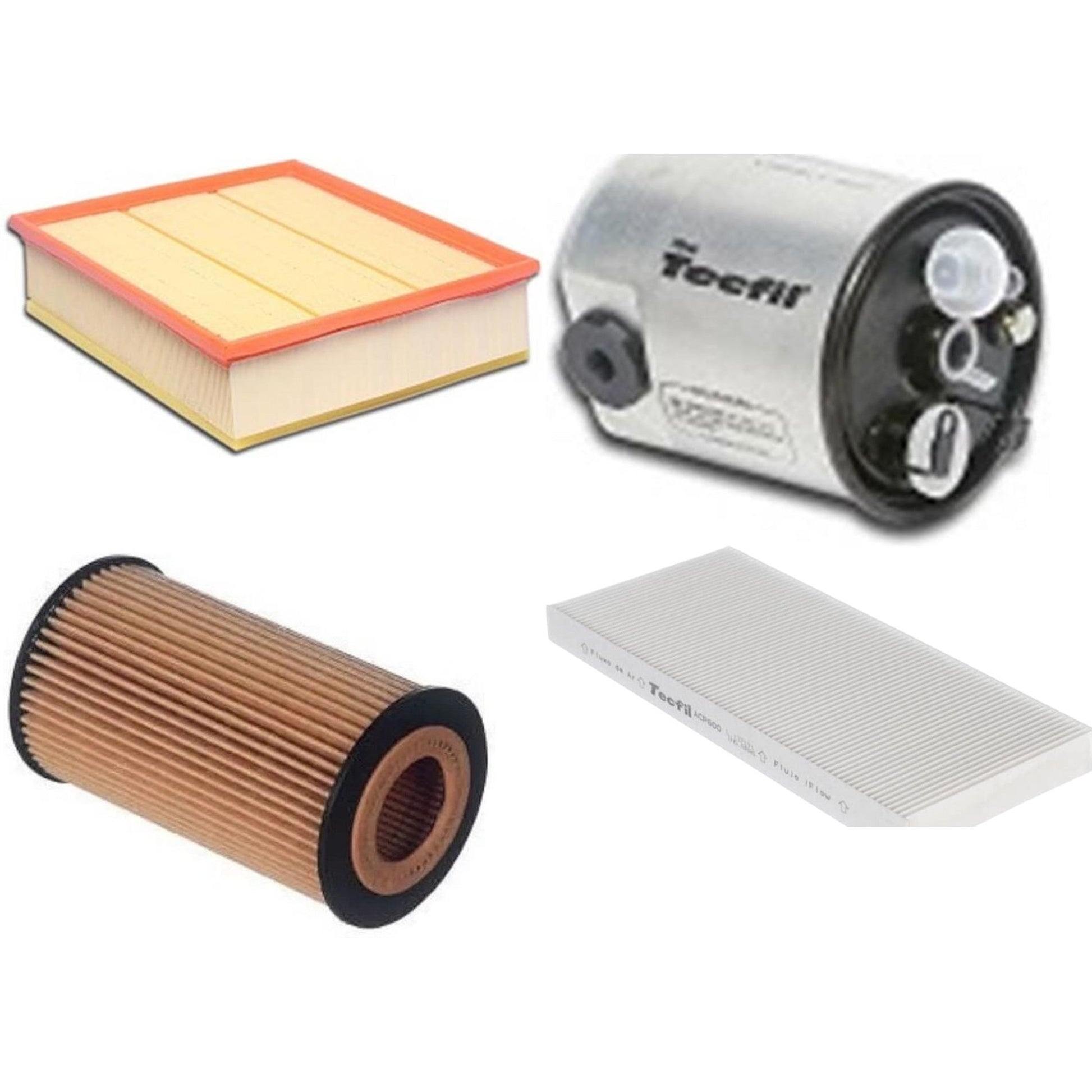 Kit Filtros de Ar do Motor, Óleom Cabine e Combustível - (1)