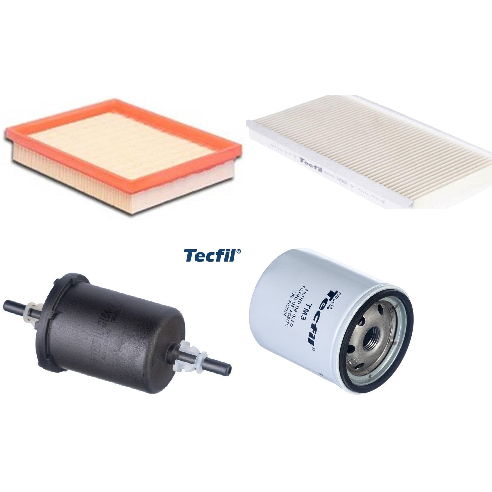 Kit Filtros de Ar do Motor, Óleom Cabine e Combustível - (1)