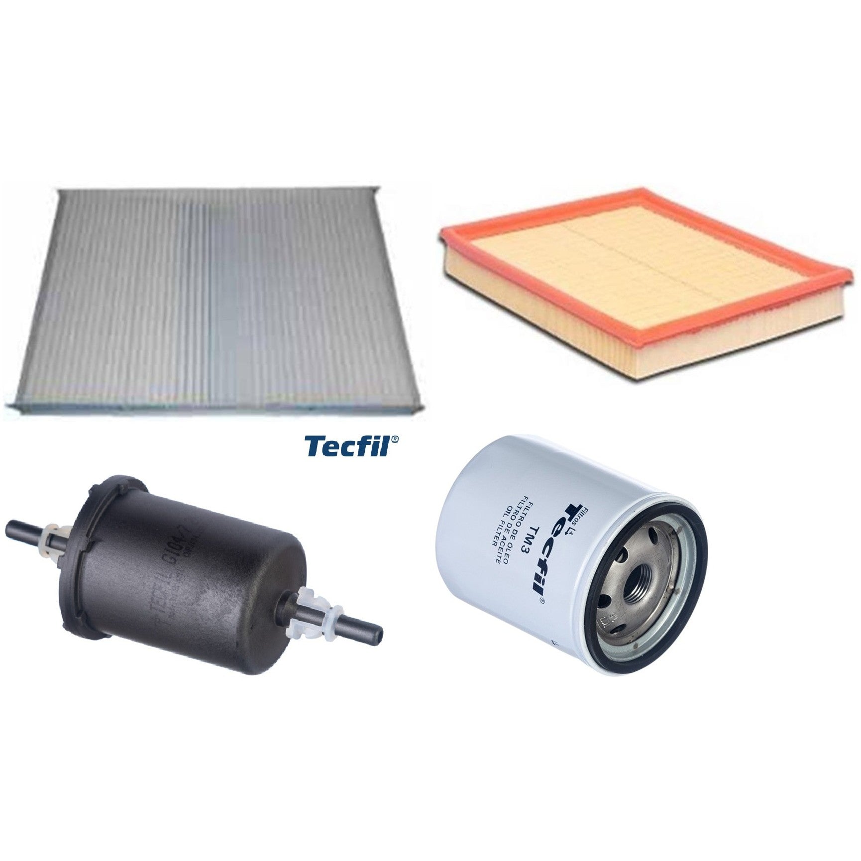 Kit Filtros de Ar do Motor, Óleom Cabine e Combustível - (1)
