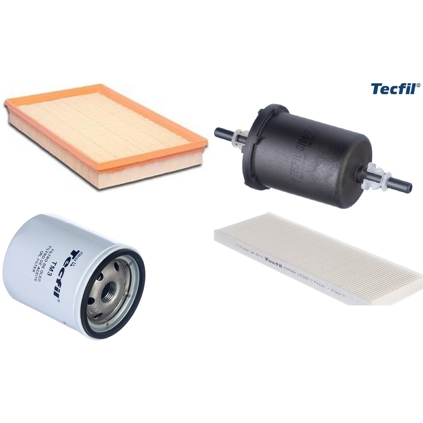 Kit Filtros de Ar do Motor, Óleom Cabine e Combustível - (1)