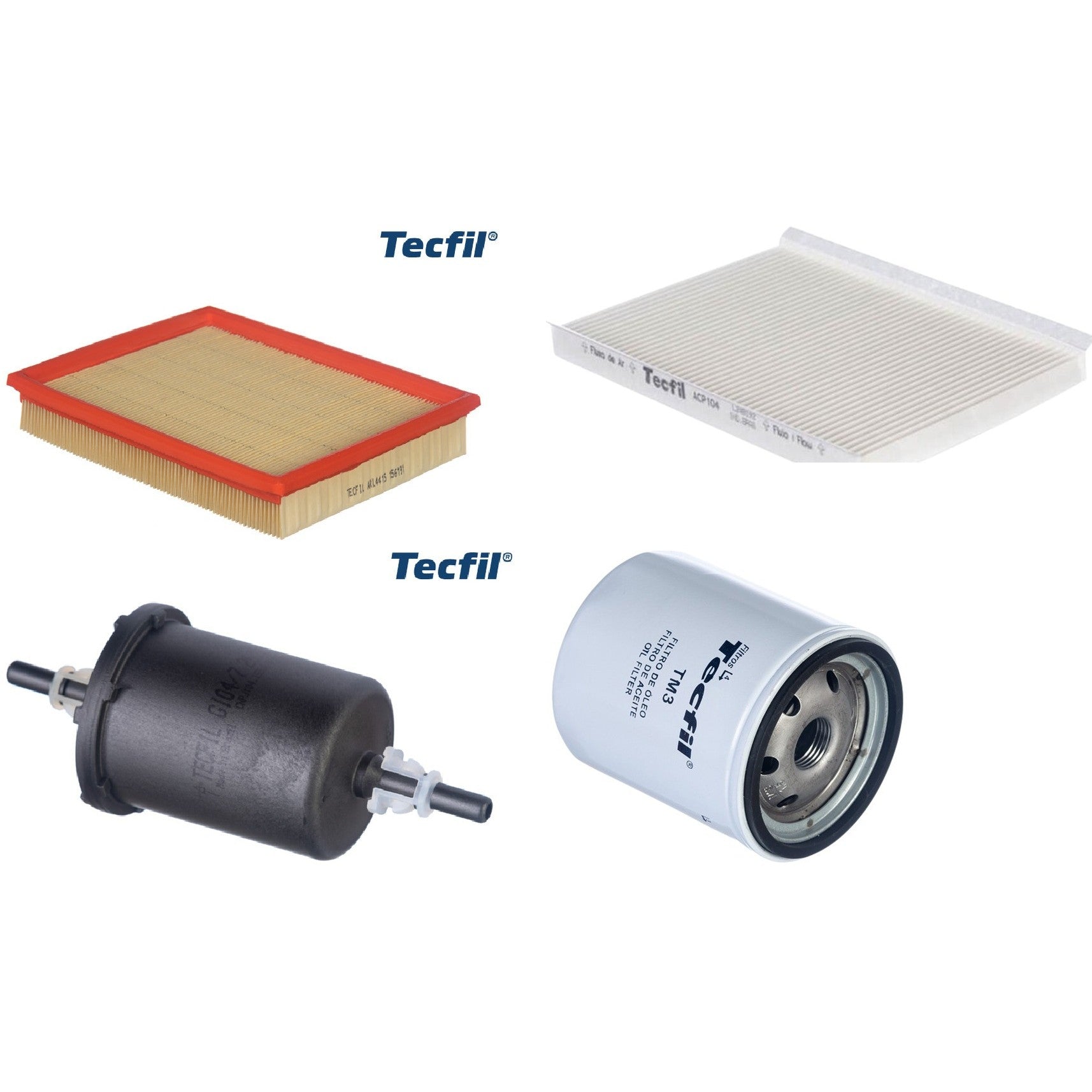 Kit Filtros de Ar do Motor, Óleom Cabine e Combustível - (1)