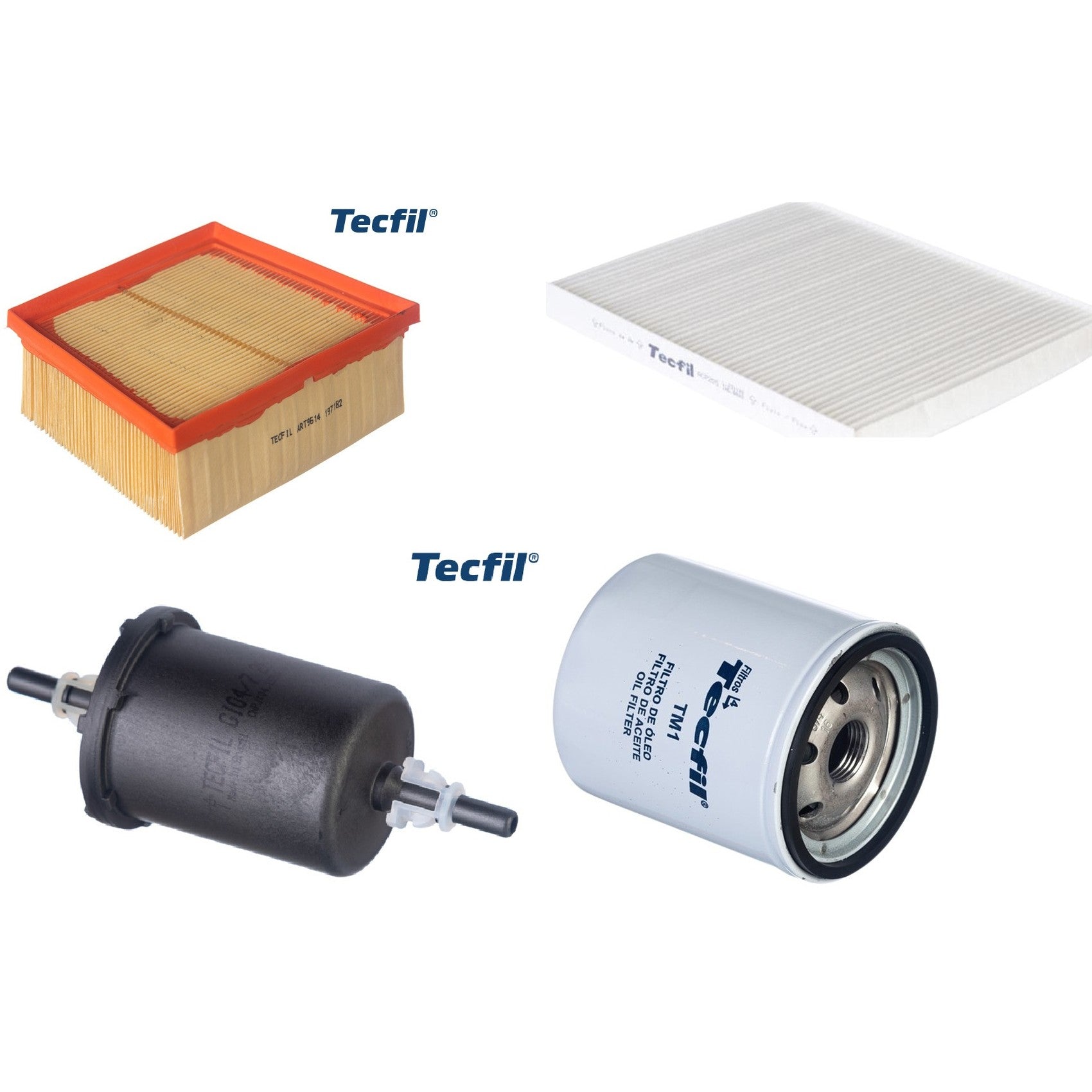 Kit Filtros de Ar do Motor, Óleom Cabine e Combustível - (1)