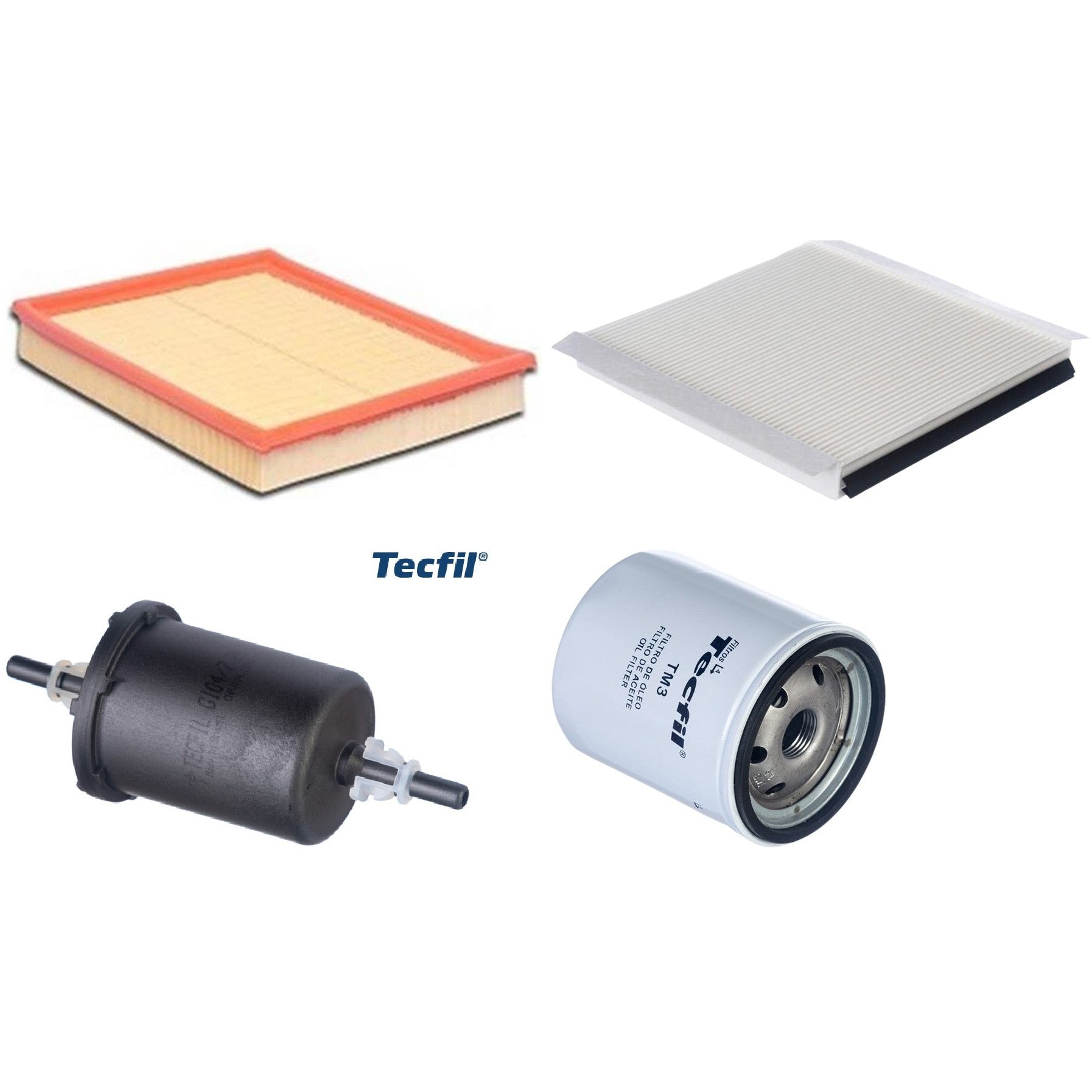 Kit Filtros de Ar do Motor, Óleom Cabine e Combustível - (1)