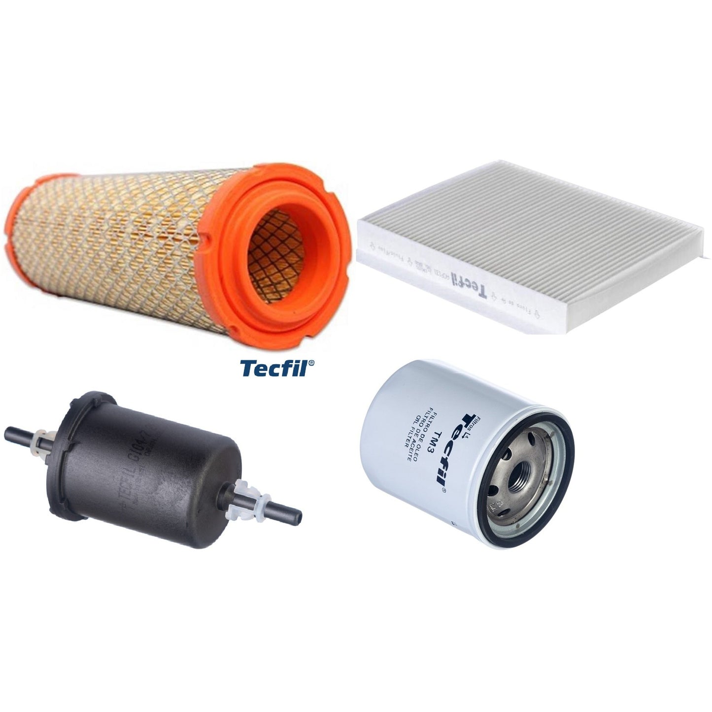 Kit Filtros de Ar do Motor, Óleom Cabine e Combustível - (1)