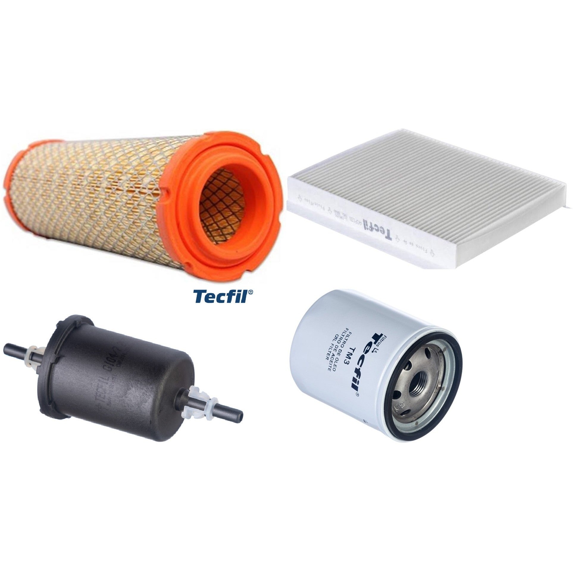 Kit Filtros de Ar do Motor, Óleom Cabine e Combustível - (1)