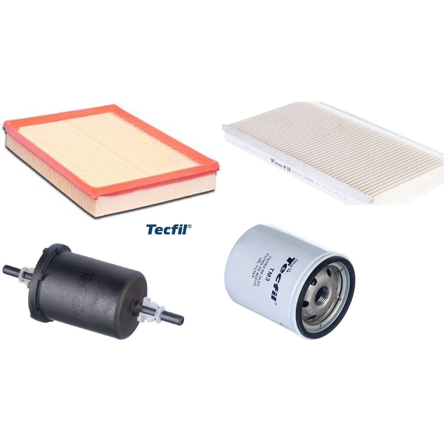Kit Filtros de Ar do Motor, Óleom Cabine e Combustível - (1)