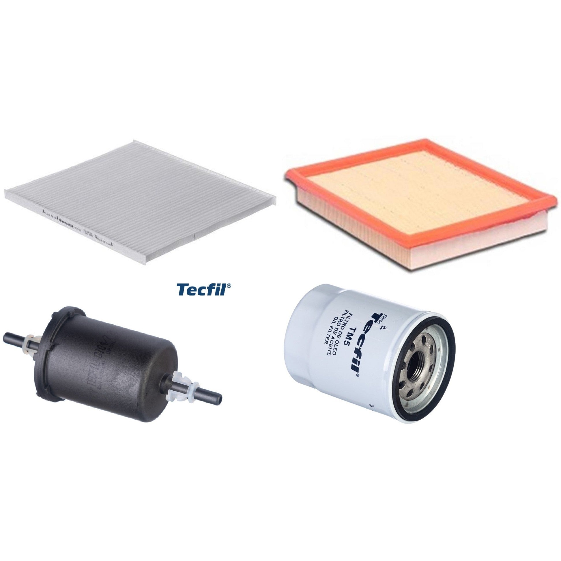 Kit Filtros de Ar do Motor, Óleom Cabine e Combustível - (1)
