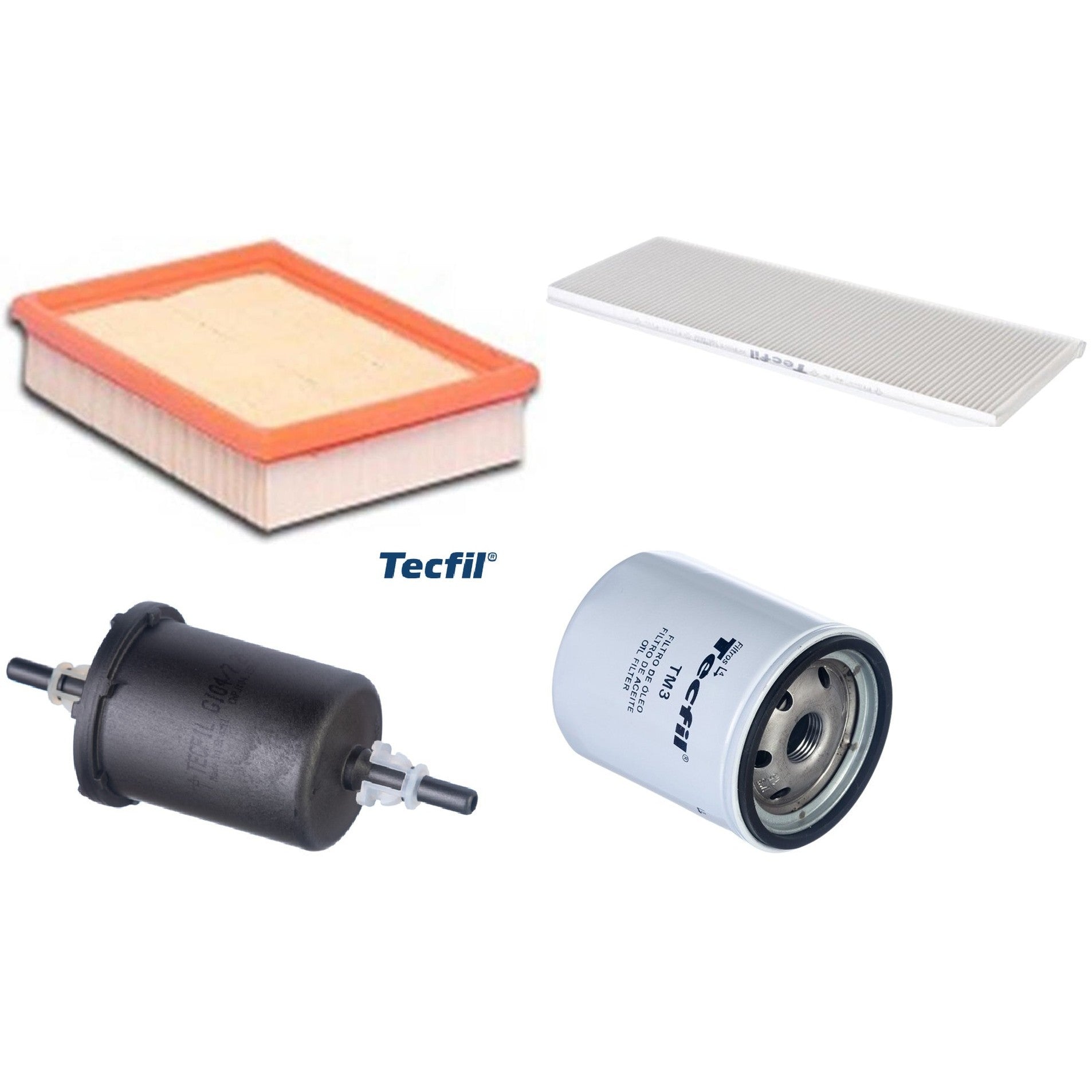 Kit Filtros de Ar do Motor, Óleom Cabine e Combustível - (1)