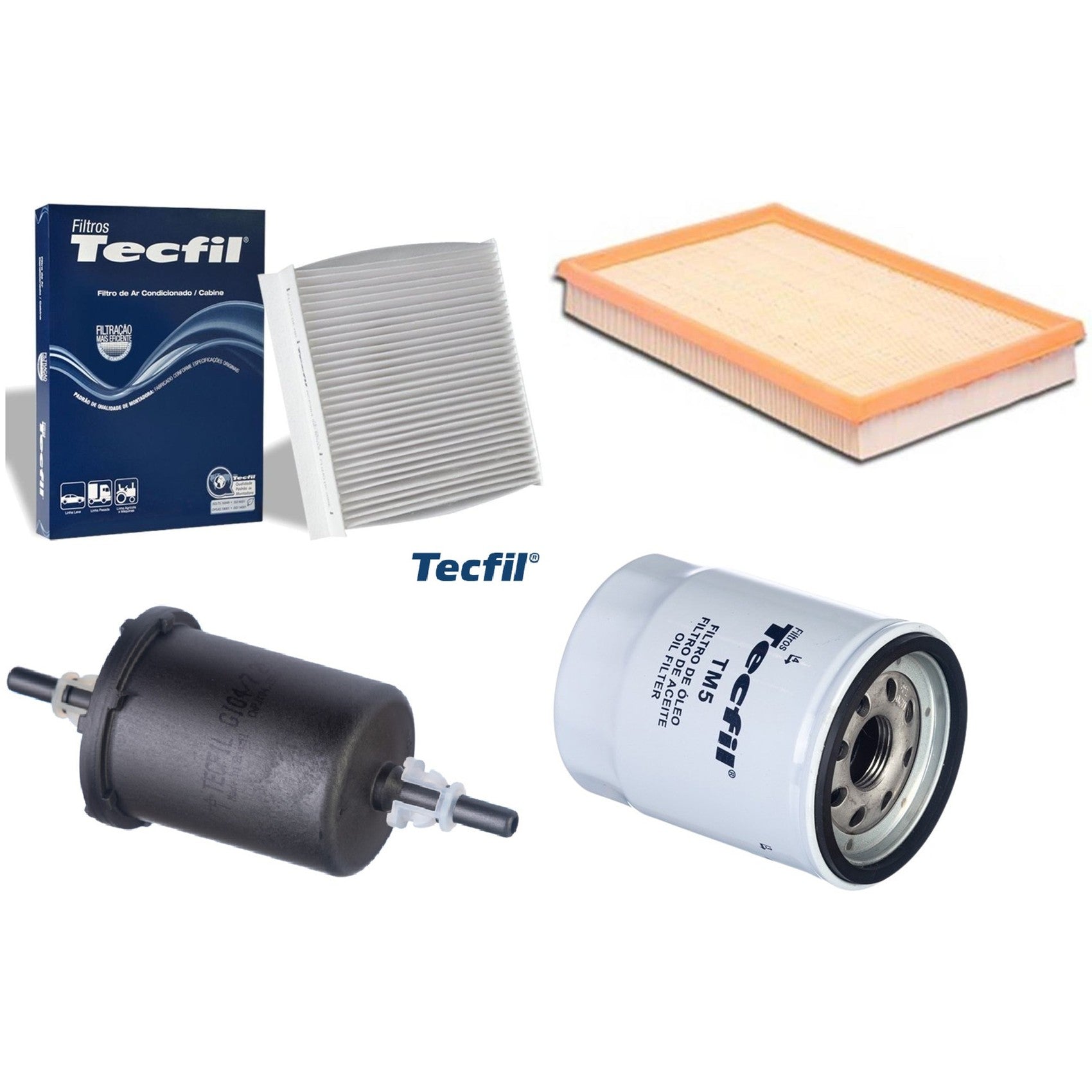 Kit Filtros de Ar do Motor, Óleom Cabine e Combustível - (1)