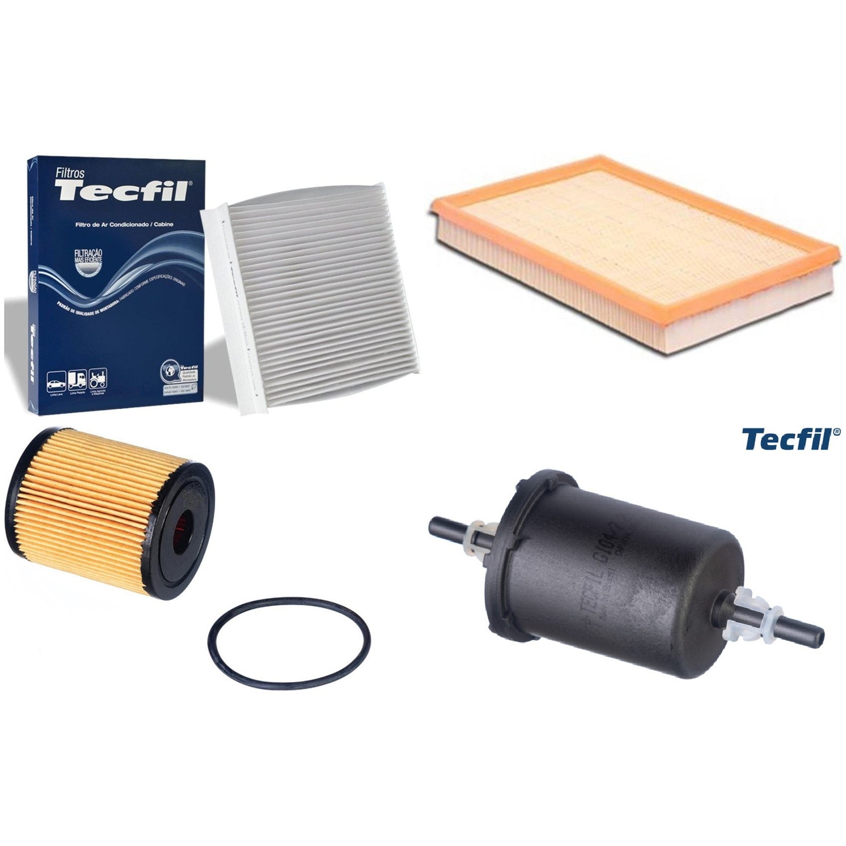 Kit Filtros de Ar do Motor, Óleom Cabine e Combustível - (1)