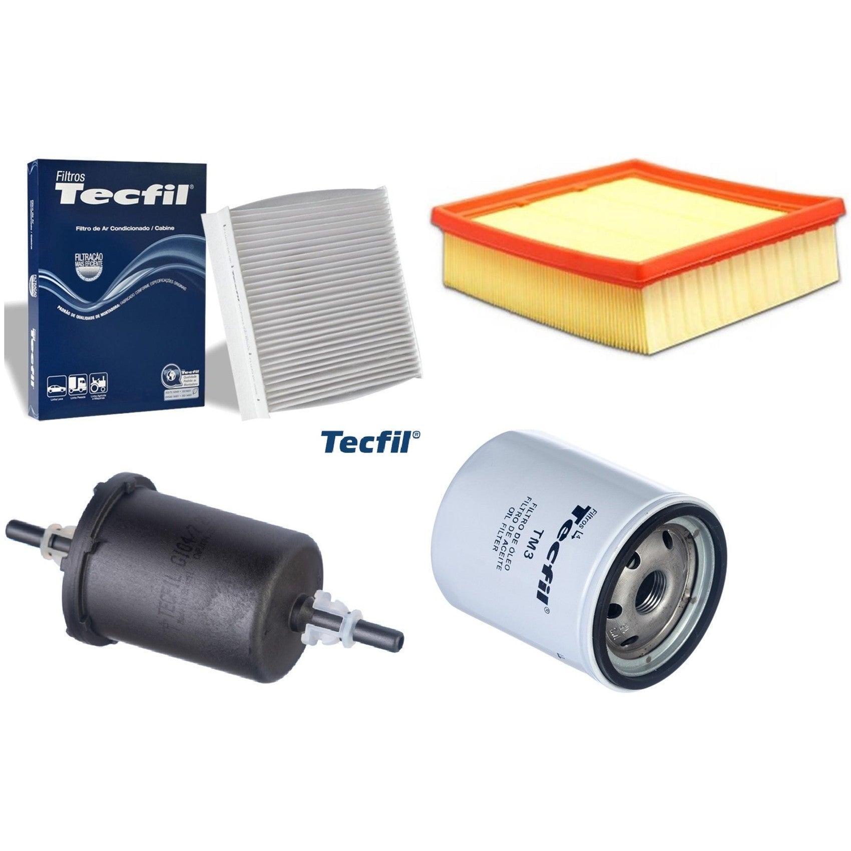 Kit Filtros de Ar do Motor, Óleom Cabine e Combustível - (1)