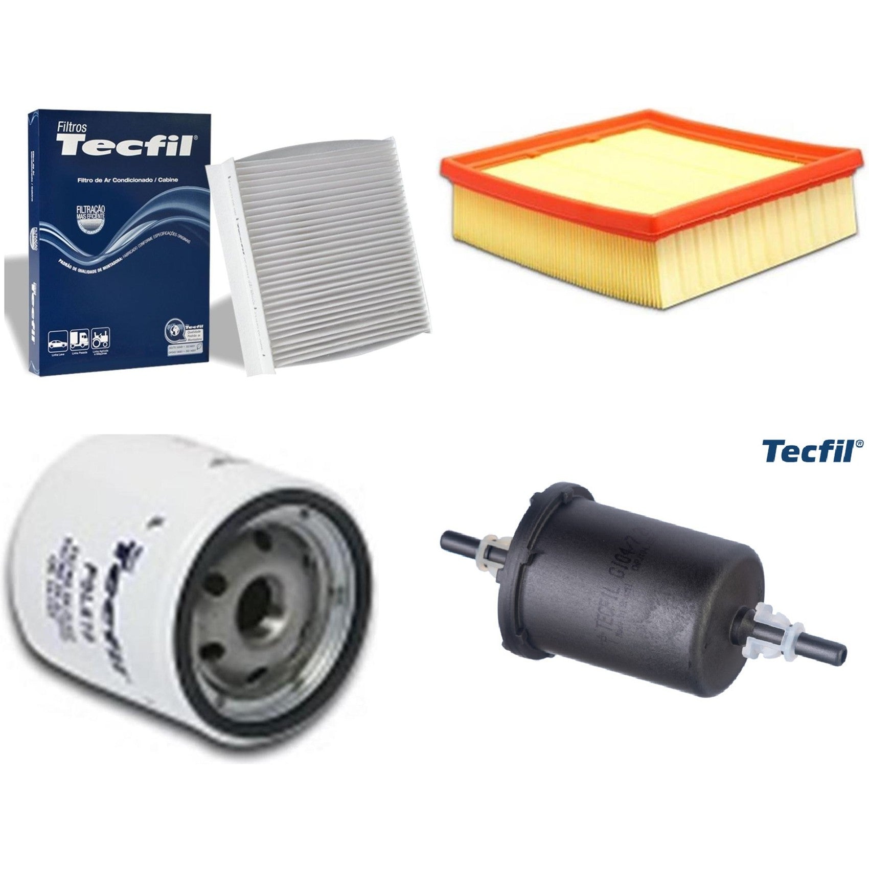 Kit Filtros de Ar do Motor, Óleom Cabine e Combustível - (1)