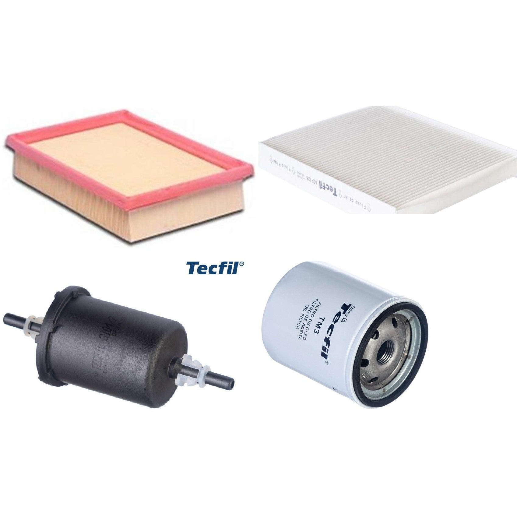 Kit Filtros de Ar do Motor, Óleom Cabine e Combustível - (1)