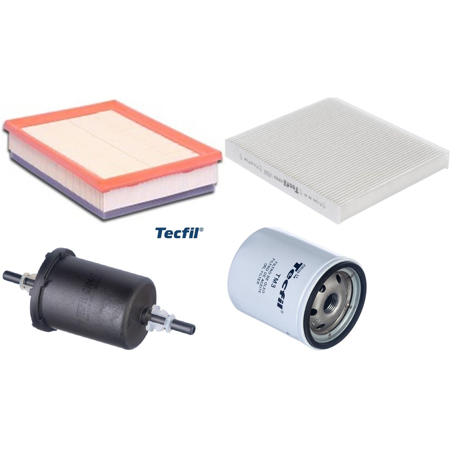 Kit Filtros de Ar do Motor, Óleom Cabine e Combustível - (1)