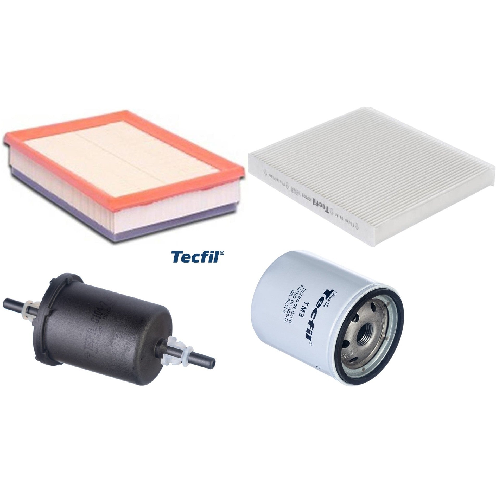 Kit Filtros de Ar do Motor, Óleom Cabine e Combustível - (1)