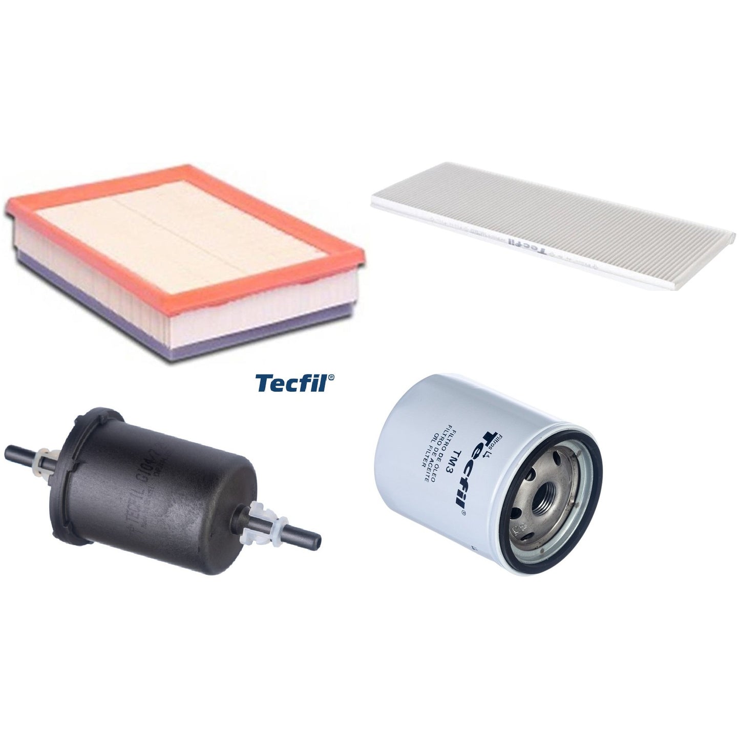 Kit Filtros de Ar do Motor, Óleom Cabine e Combustível - (1)