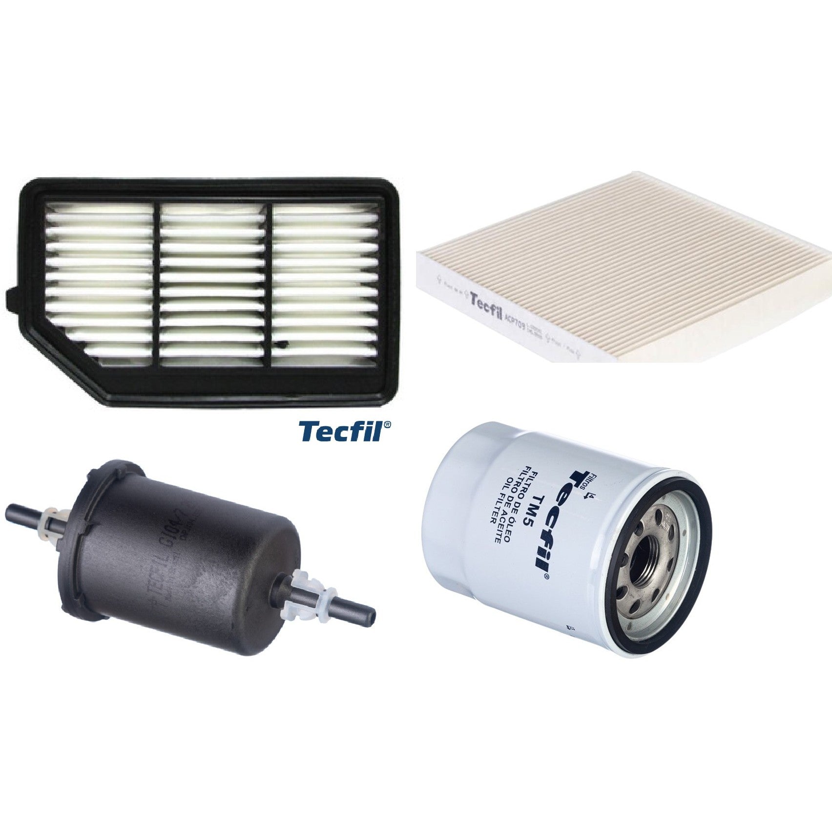 Kit Filtros de Ar do Motor, Óleom Cabine e Combustível - (1)