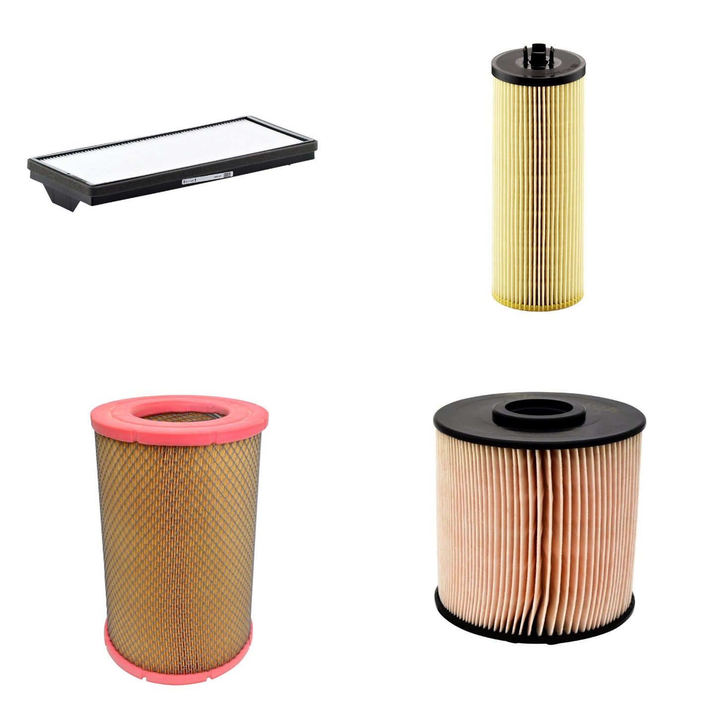 Kit Filtros de Ar Combustível Cabine Ar Condicionado Óleo - Mann-Filter - C27902 - CU4469 - HU945/2x - PU1046x - (1)