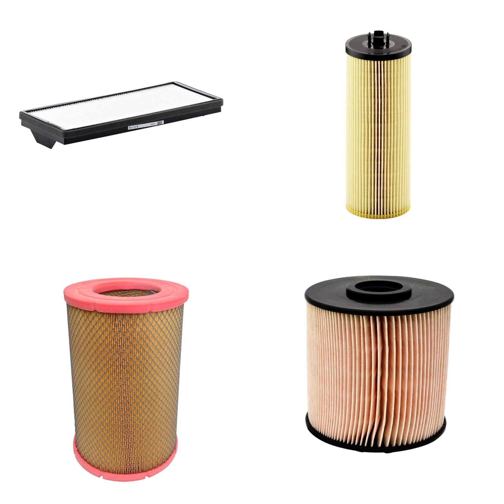 Kit Filtros de Ar Combustível Cabine Ar Condicionado Óleo - Mann-Filter - C27902 - CU4469 - HU945/2x - PU1046x - (1)