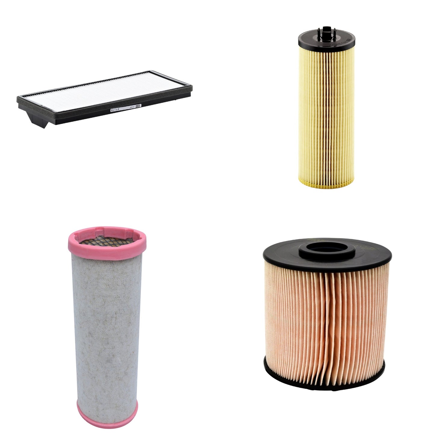 Kit Filtros de Ar Combustível Cabine Ar Condicionado Óleo - Mann-Filter - CF1550 - CU4469 - HU945/2x - PU1046x - (1)