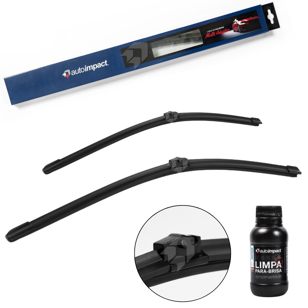 Par de Palhetas do Parabrisa Dianteira Multi Adapter 22" e 16" - Autoimpact - MA22 / MA16 - (1)