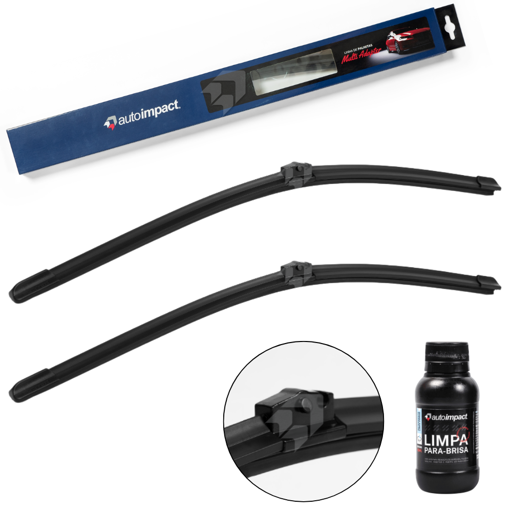 Par de Palhetas do Parabrisa Dianteira Multi Adapter 2x18" - Autoimpact - MA18 / MA18 - (1)