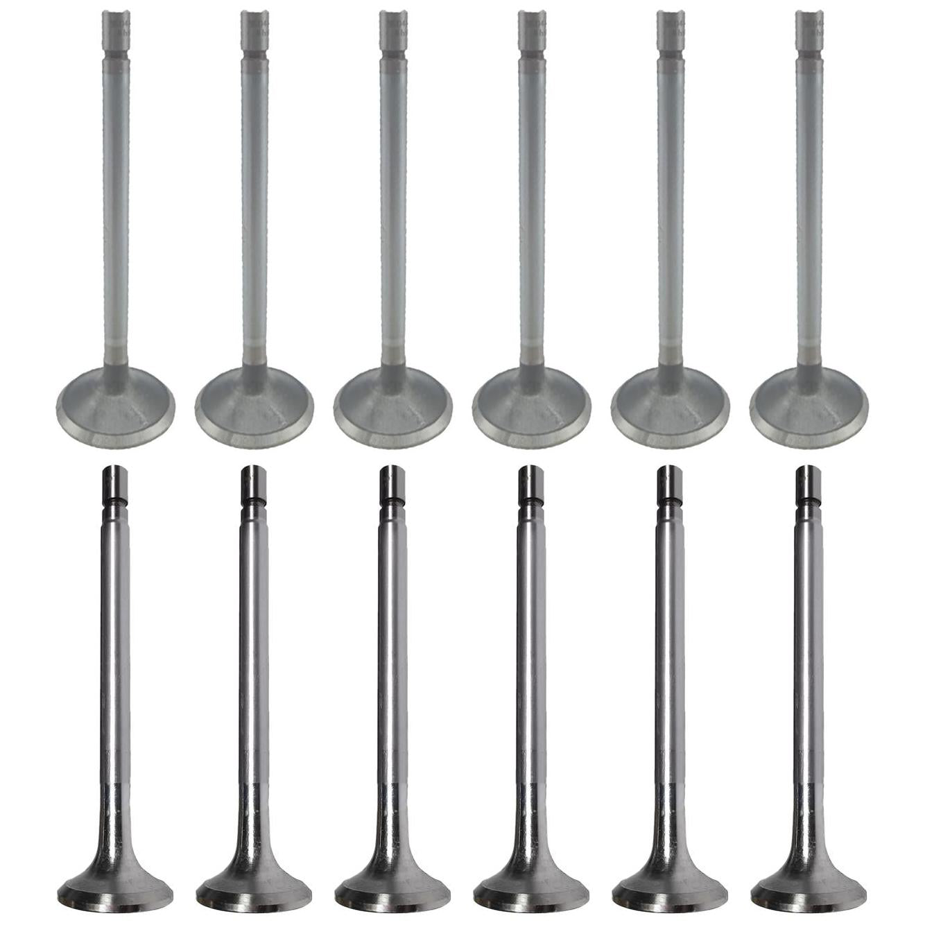 Kit com 6 Válvulas de Admissão e 6 Válvulas de Escape - KS PIERBURG - 50017042 / 50017390 - (1)