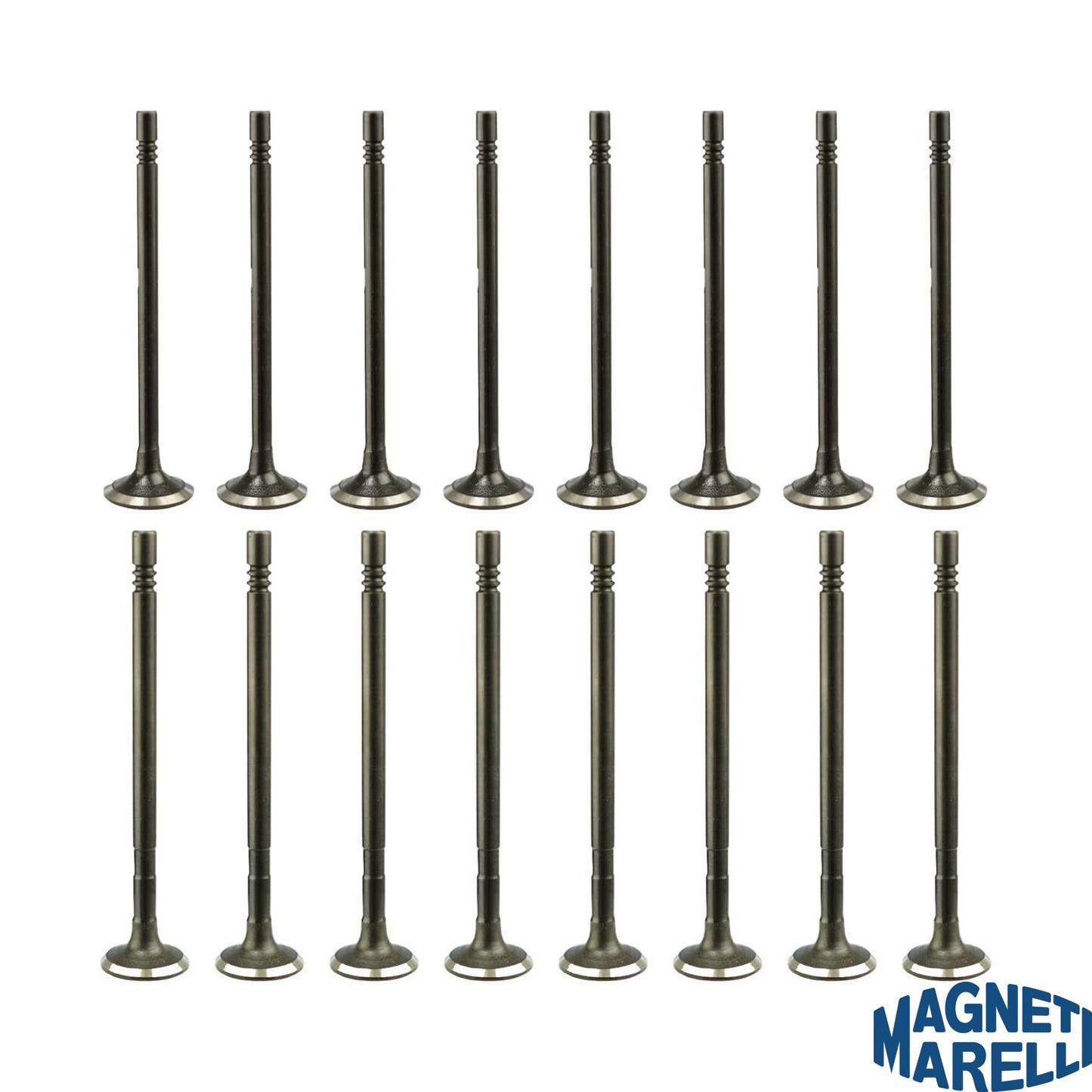 Kit com 8 Válvulas de Admissão e 8 Válvulas de Escape - Magneti Marelli - VAC08001 / VEC08014 - (1)