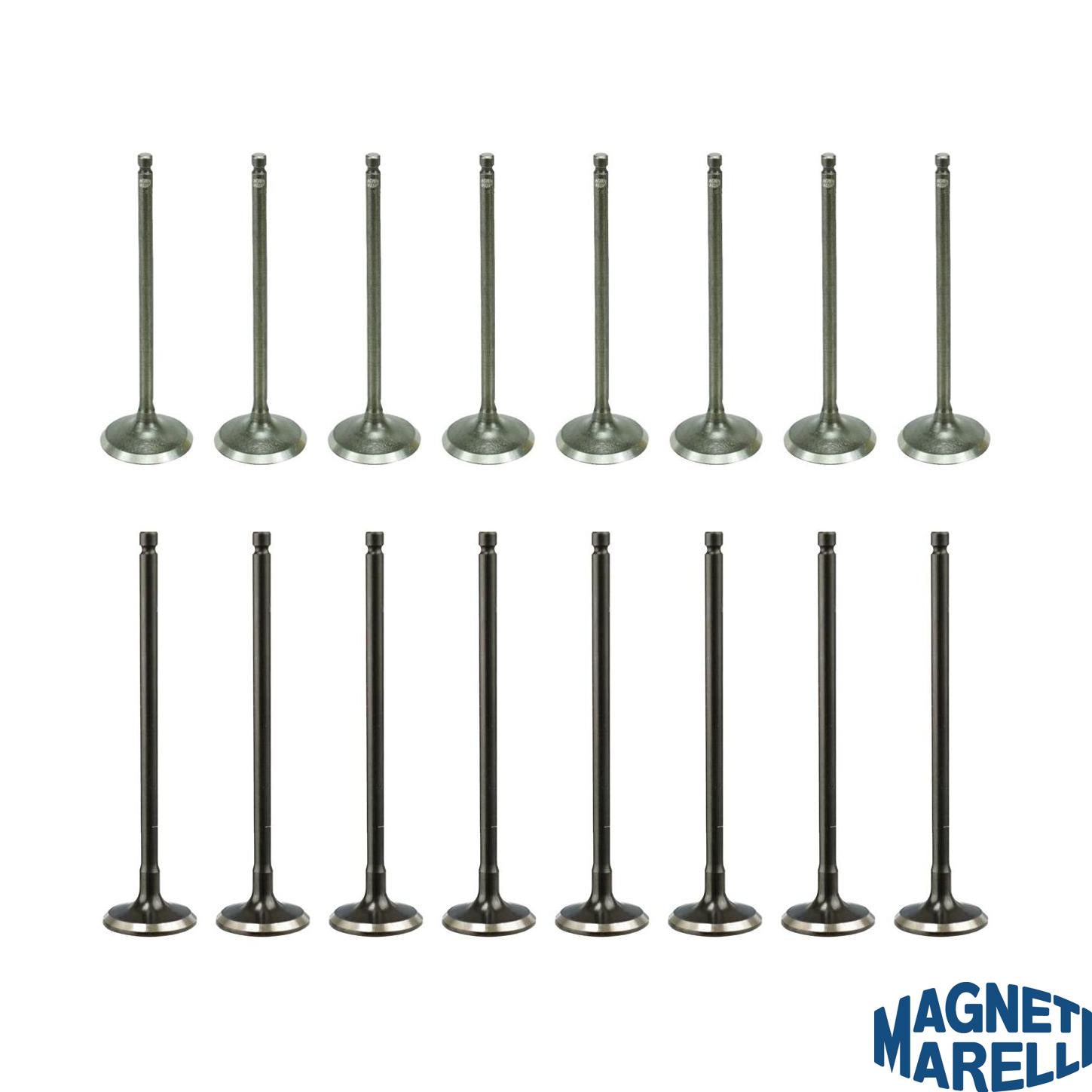 Kit com 8 Válvulas de Admissão e 8 Válvulas de Escape - Magneti Marelli - VAC29002 / VEC29005 - (1)
