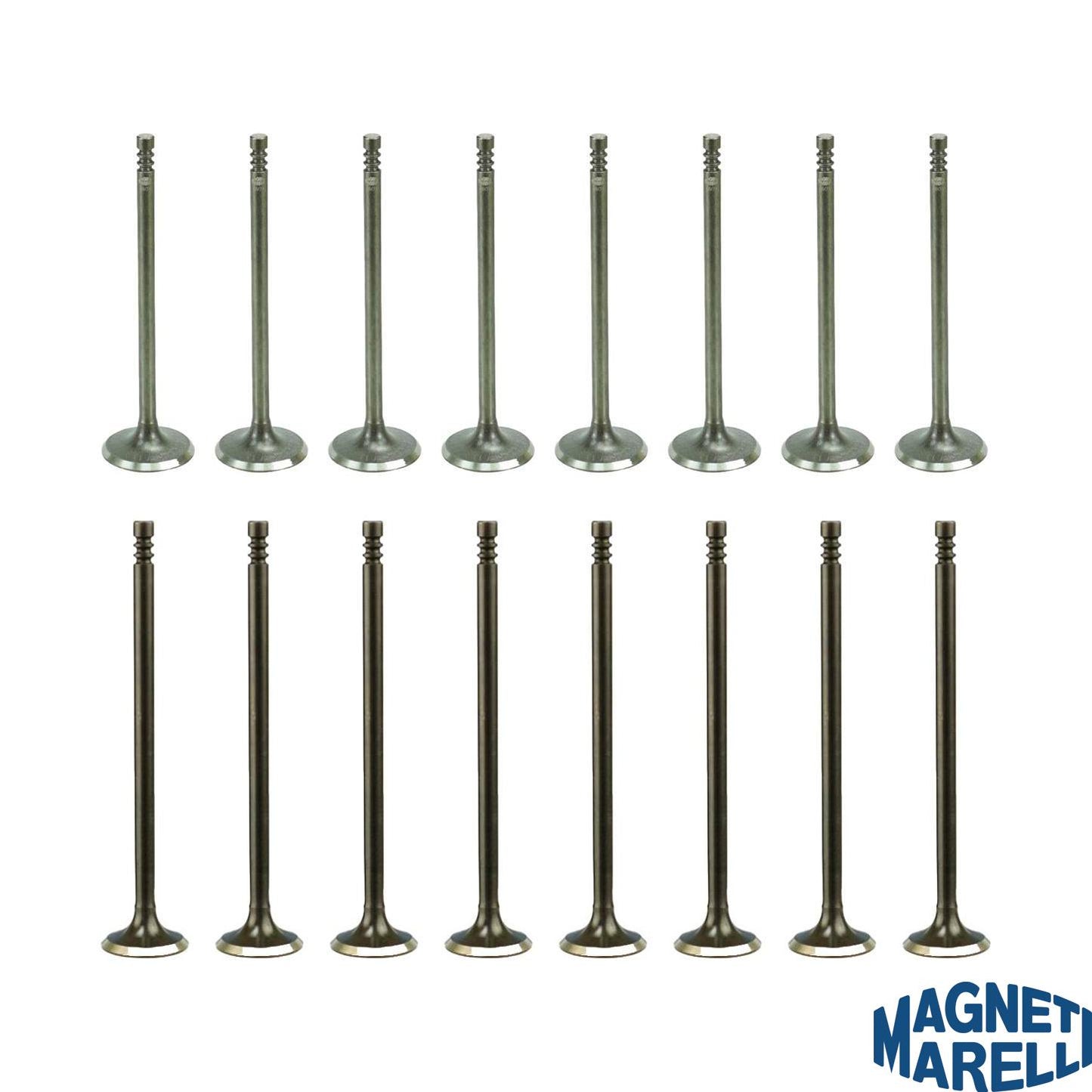 Kit com 8 Válvulas de Admissão e 8 Válvulas de Escape - Magneti Marelli - VAC03008 / VEC03038 - (1)