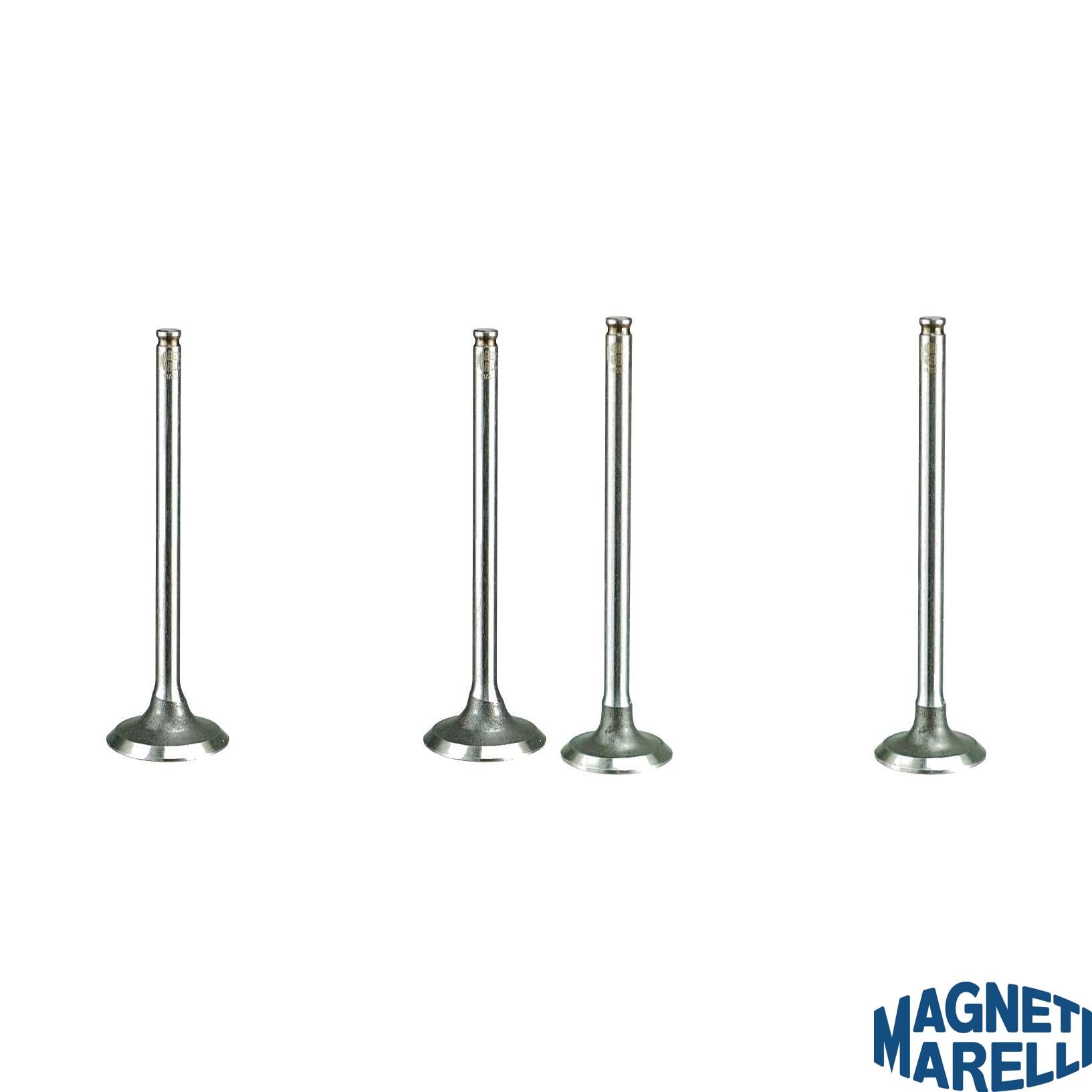 Kit com 2 Válvulas de Admissão e 2 Válvulas de Escape - Magneti Marelli - VAC41032 / VEC41033 - (1)