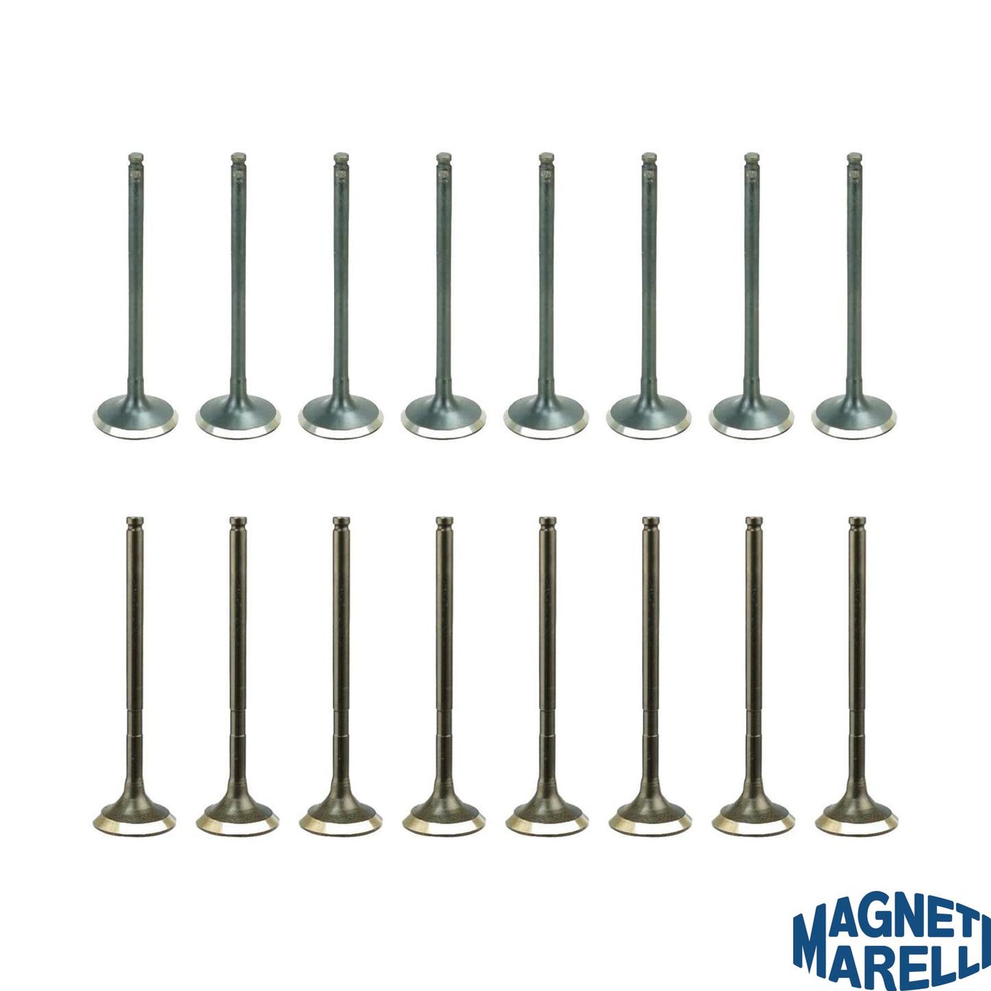 Kit com 8 Válvulas de Admissão e 8 Válvulas de Escape - Magneti Marelli - VAC17005 / VEC17010 - (1)