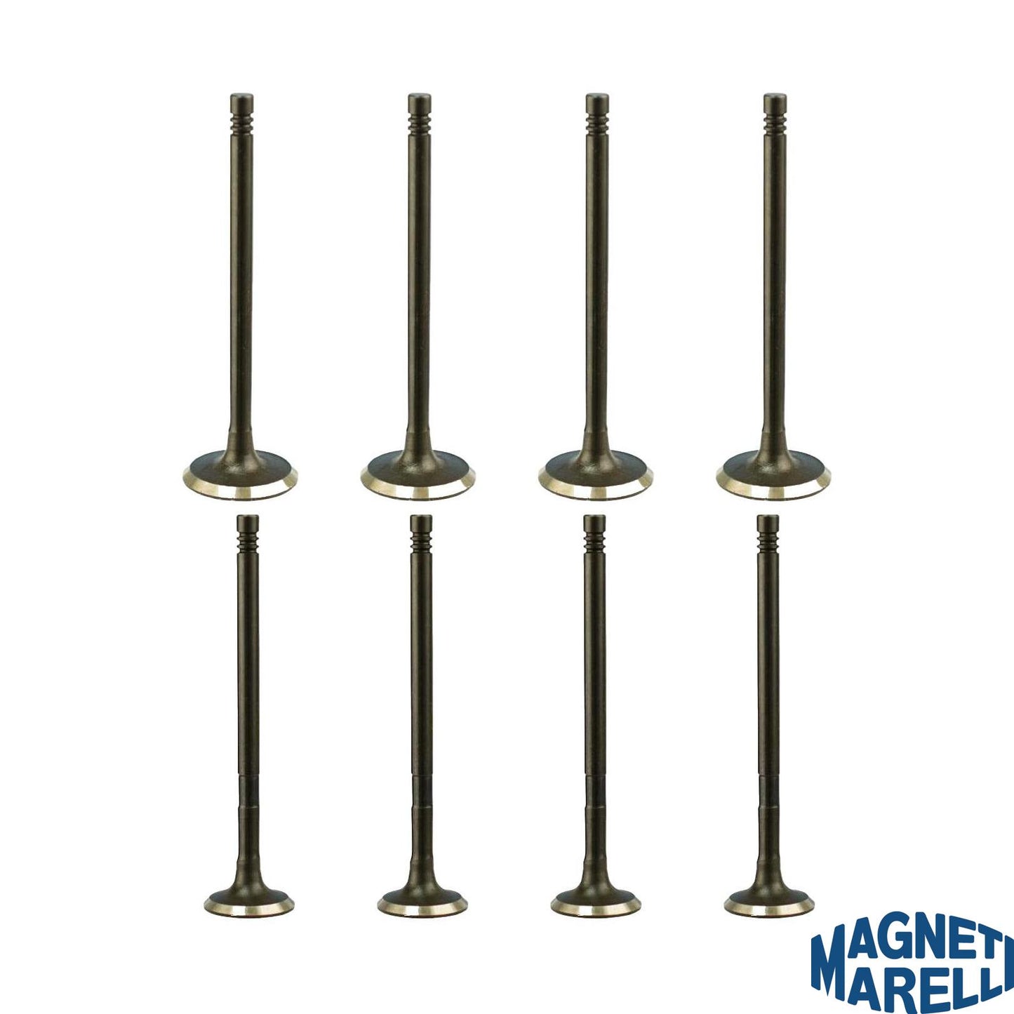 Kit com 4 Válvulas de Admissão e 4 Válvulas de Escape - Magneti Marelli - VAC08009 / VEC08023 - (1)