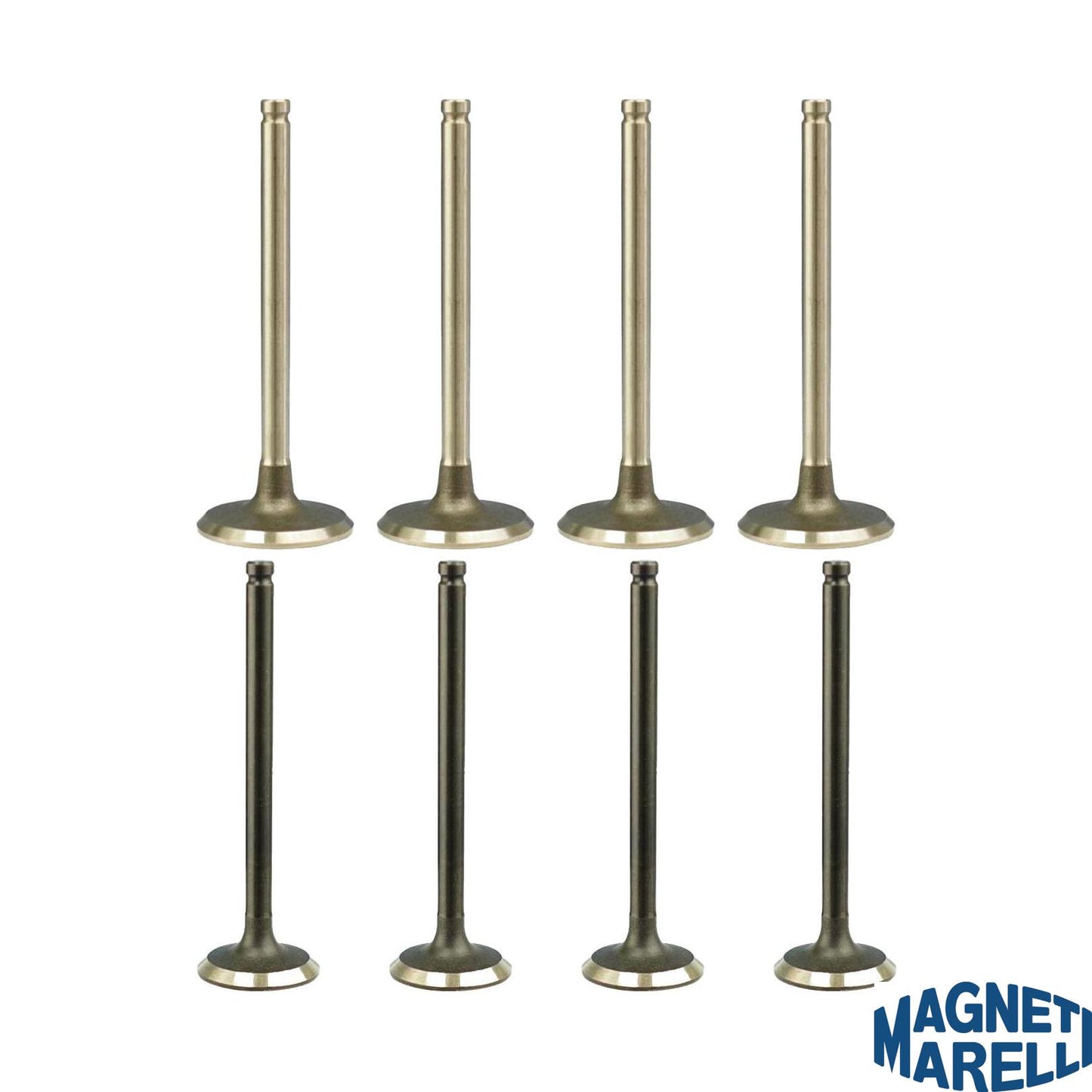 Kit com 4 Válvulas de Admissão e 4 Válvulas de Escape - Magneti Marelli - VAC04015 / VEC04022 - (1)