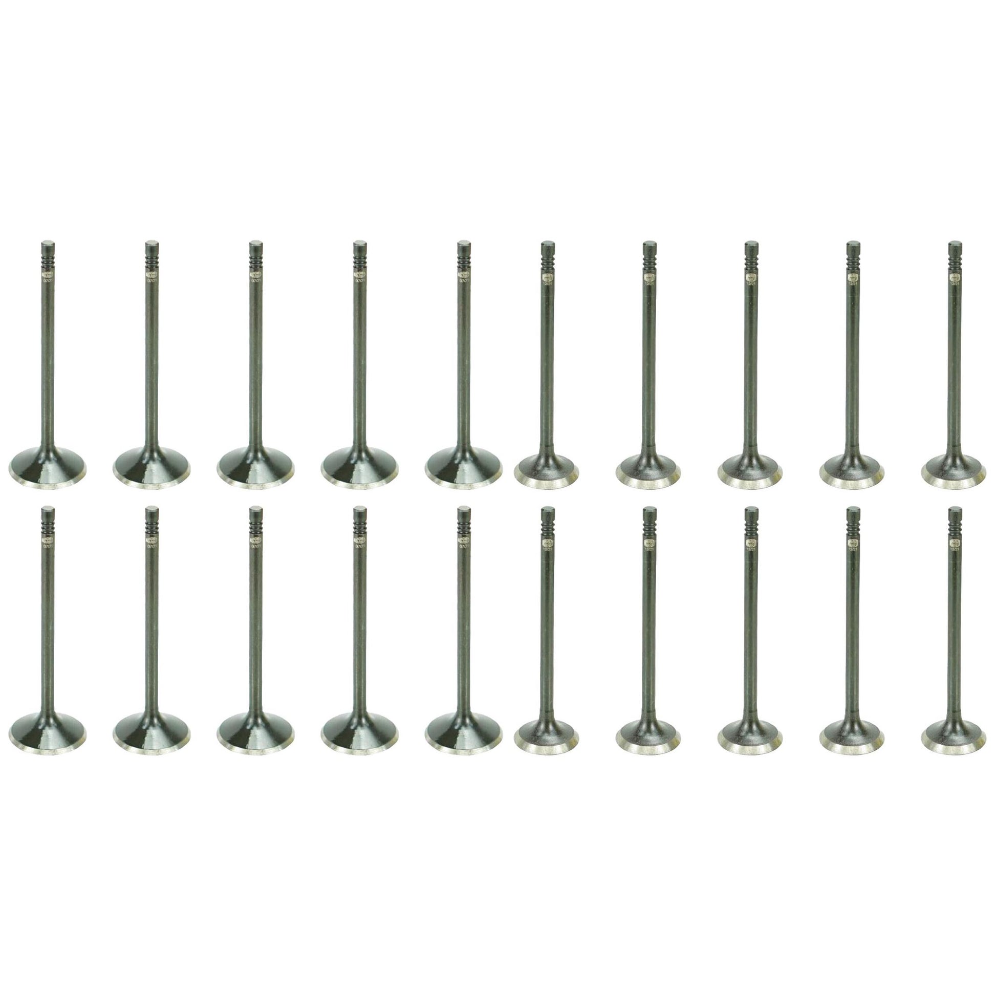 Kit com 10 Válvulas de Admissão e 10 Válvulas de Escape - Magneti Marelli - VAC01007 / VEC01028 - (1)