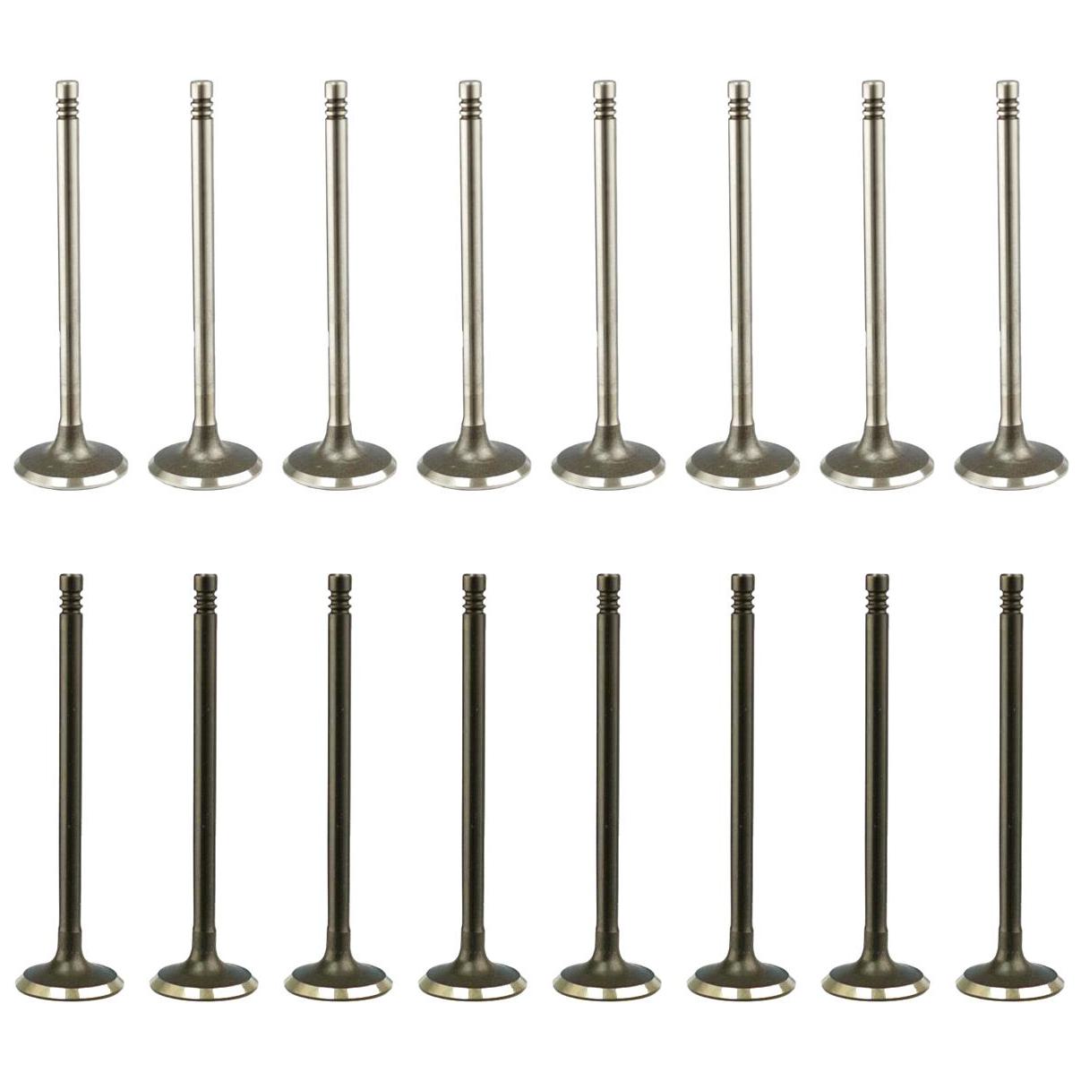 Kit com 8 Válvulas de Admissão e 8 Válvulas de Escape - Magneti Marelli - VAC04016 / VEC04023 - (1)
