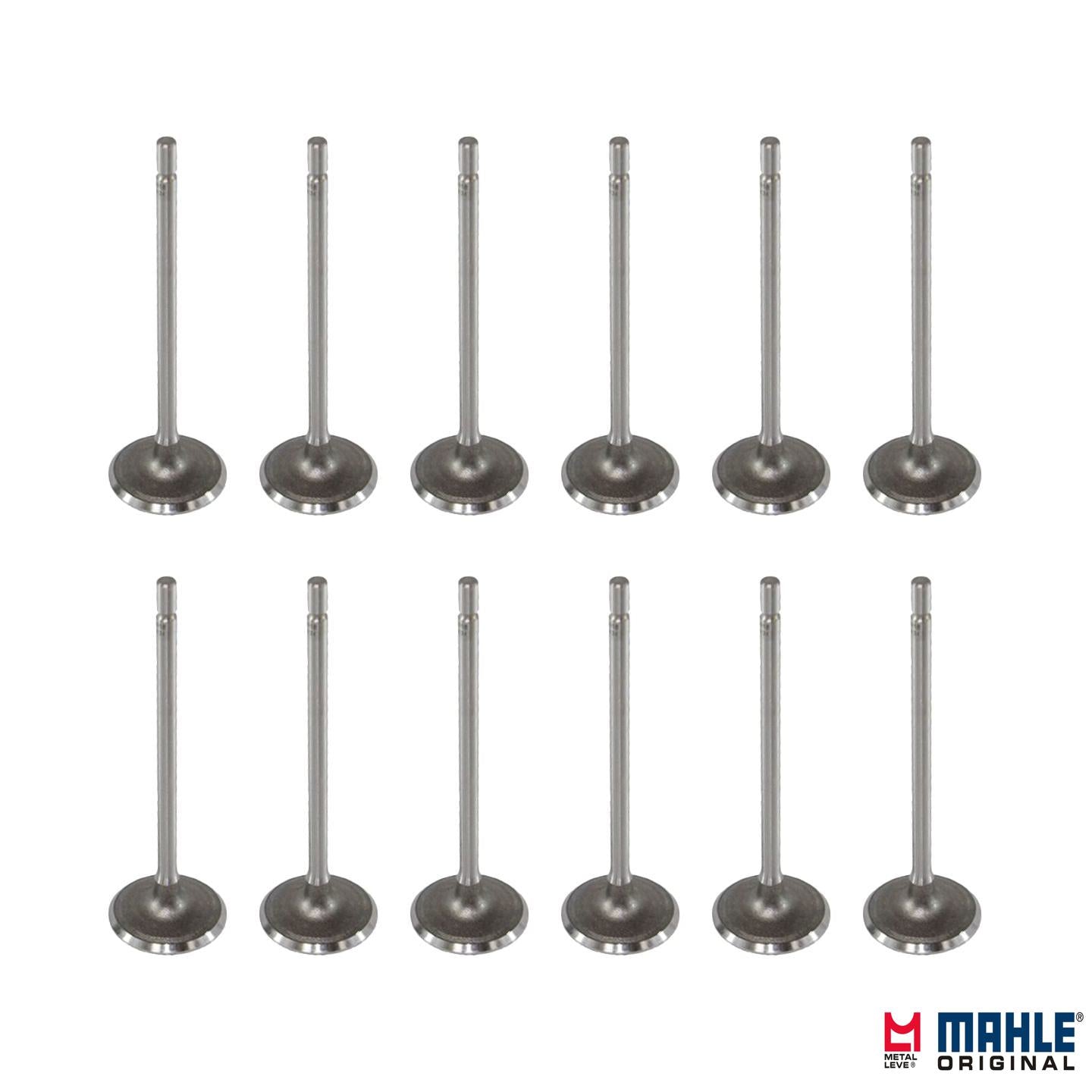 Jogo com 12 Válvulas de Admissão - Mahle Metal Leve - VA0211427 STD - (1)