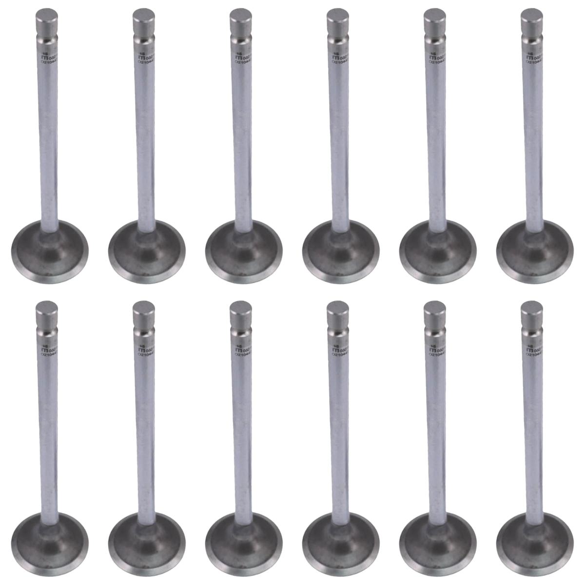 Jogo com 12 Válvulas de Admissão - Mahle Metal Leve - VA0210442 STD - (1)