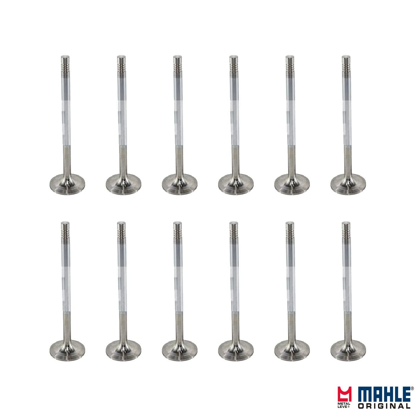 Jogo com 12 Válvulas de Admissão - Mahle Metal Leve - VA0761423 STD - (1)
