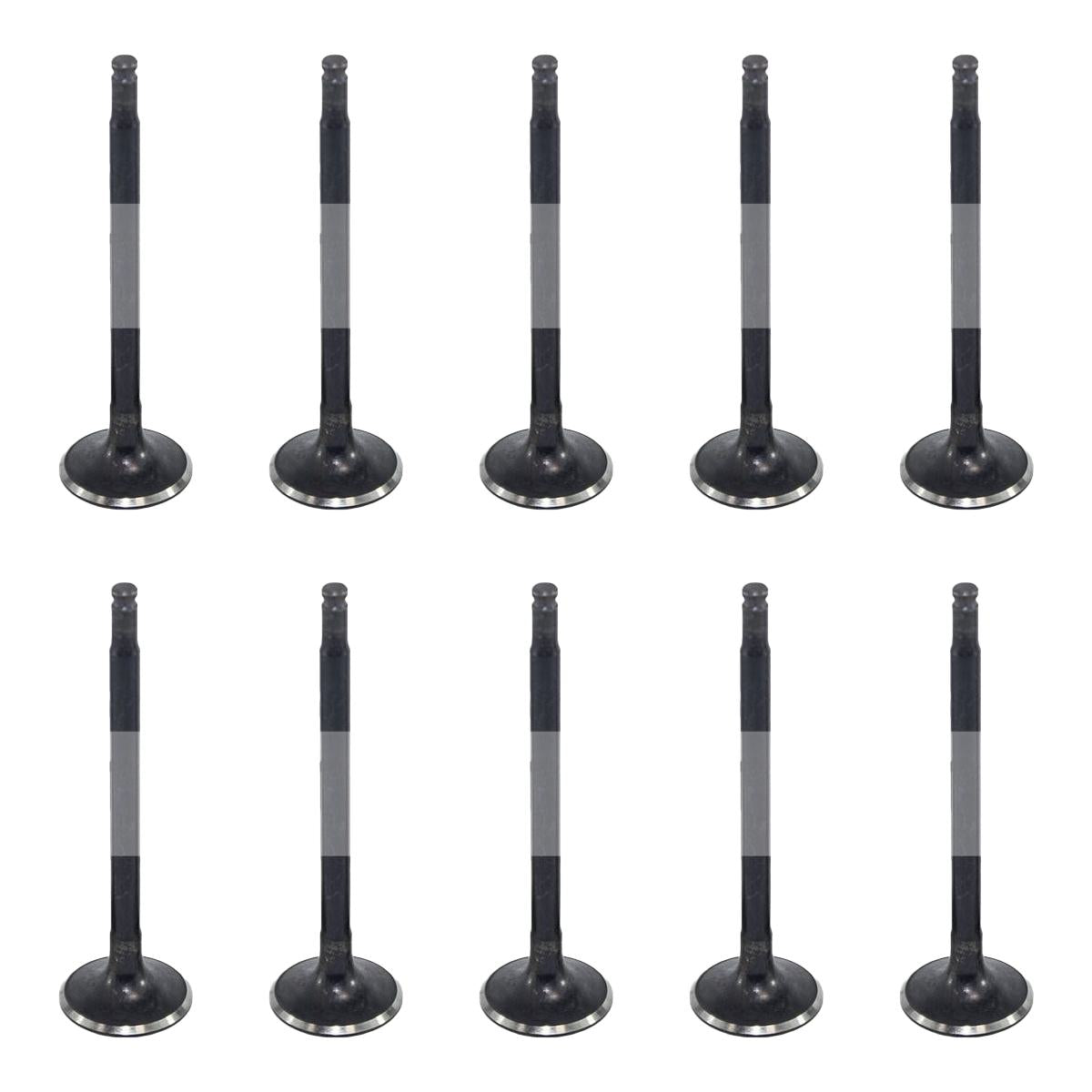 Jogo com 10 Válvulas de Admissão - Mahle Metal Leve - VA0480233 STD - (1)