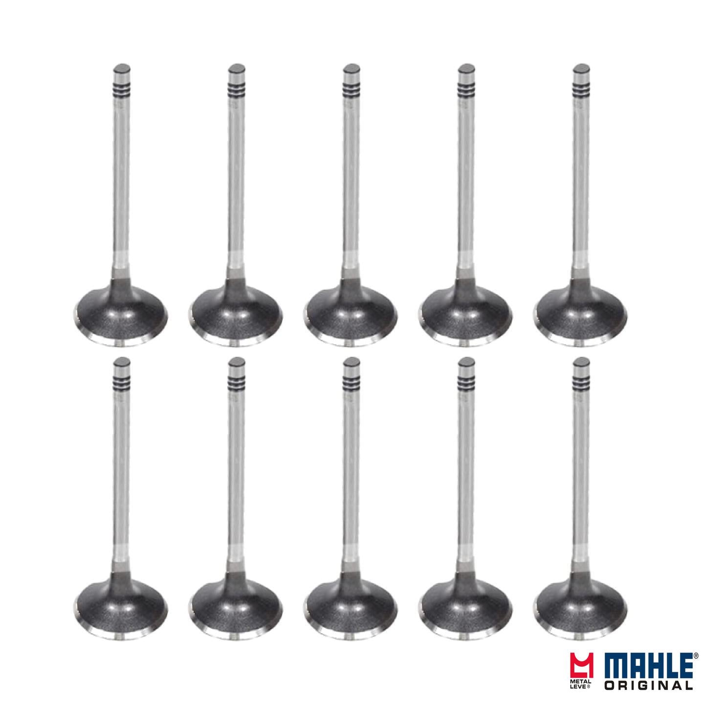 Jogo com 10 Válvulas de Admissão - Mahle Metal Leve - VA0701459 STD - (1)