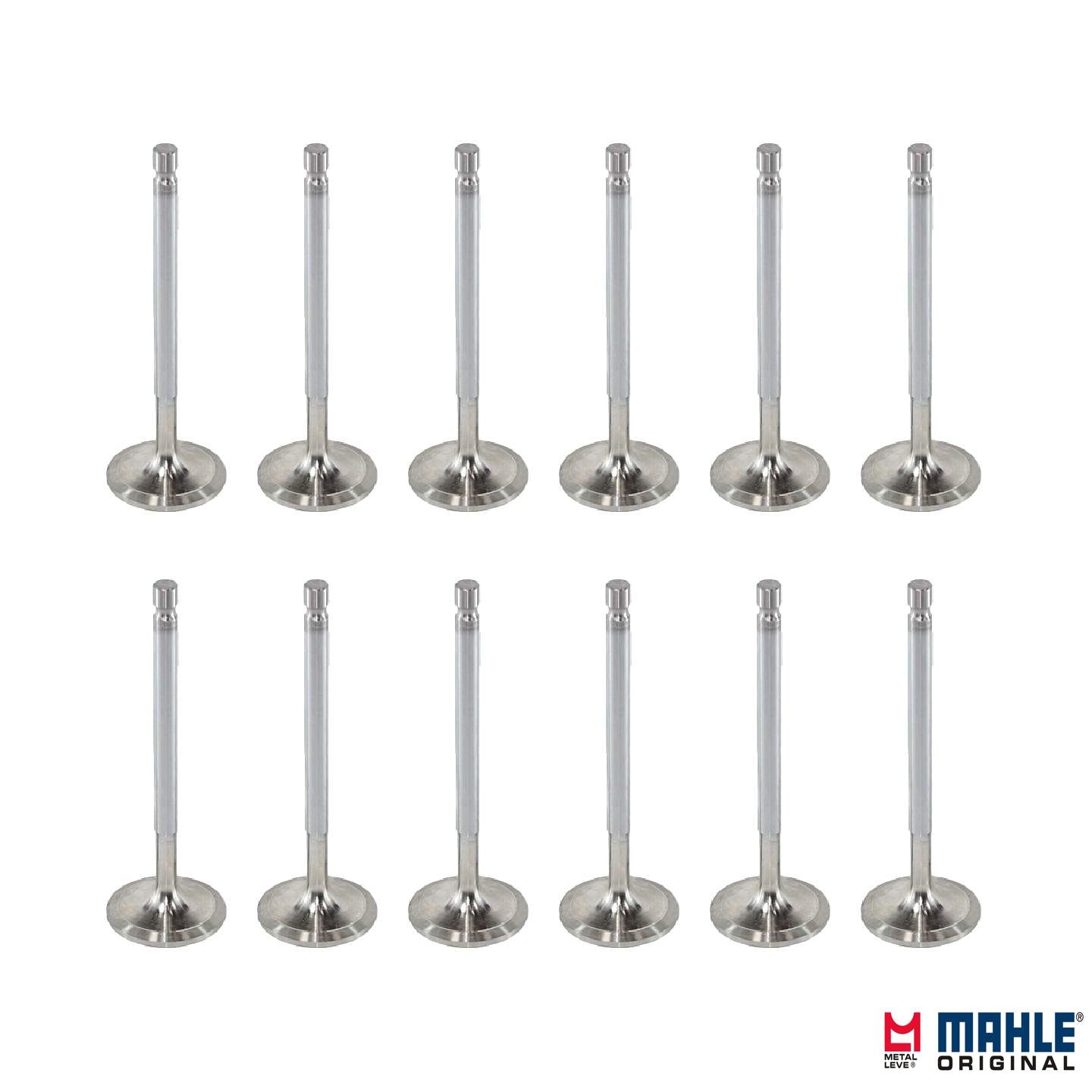 Jogo com 12 Válvulas de Admissão - Mahle Metal Leve - VA0760013 STD - (1)