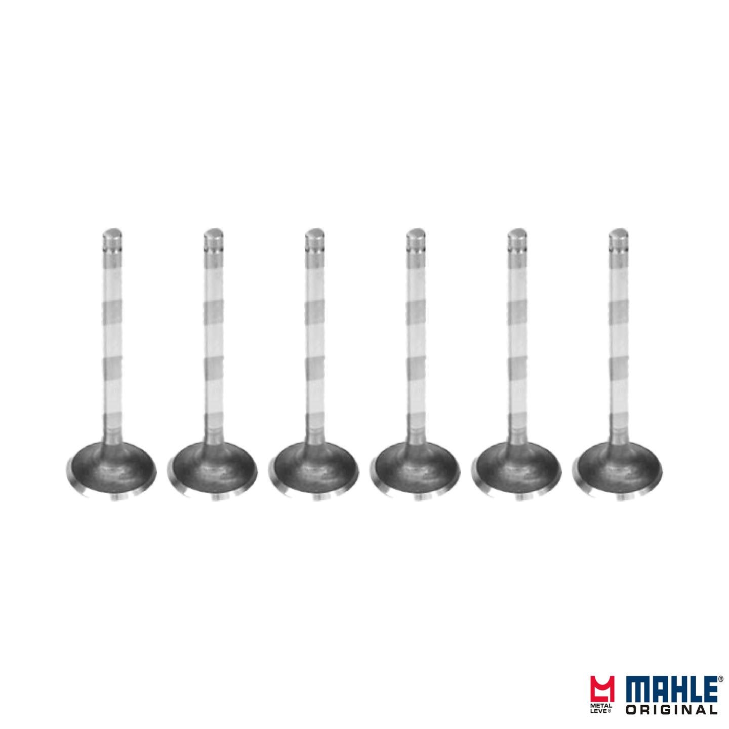 Jogo com 6 Válvulas de Admissão - Mahle Metal Leve - VA0480048 STD - (1)