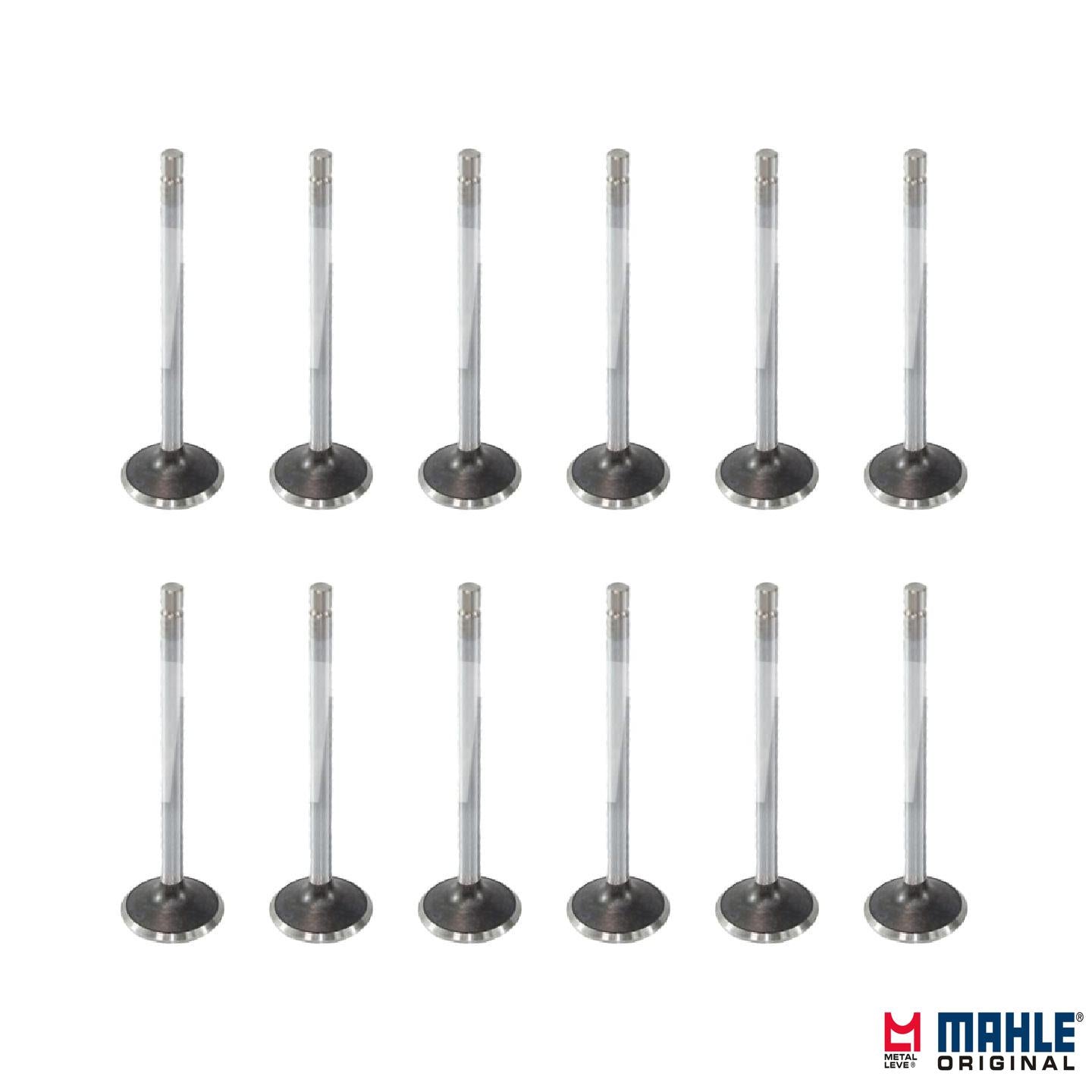 Jogo com 12 Válvulas de Escape - Mahle Metal Leve - VE0211428 STD - (1)