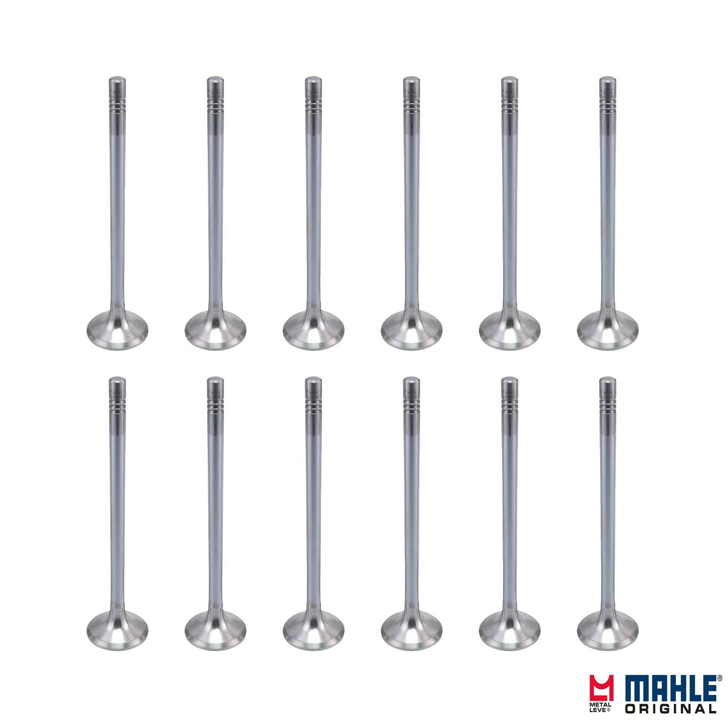 Jogo com 12 Válvulas de Escape - Mahle Metal Leve - VE0461735 STD - (1)