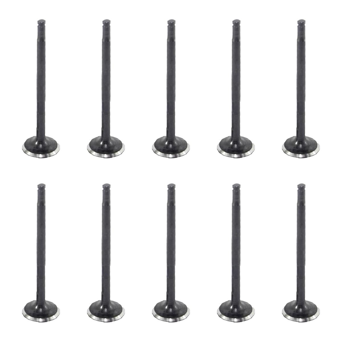 Jogo com 10 Válvulas de Escape - Mahle Metal Leve - VE0480251 STD - (1)