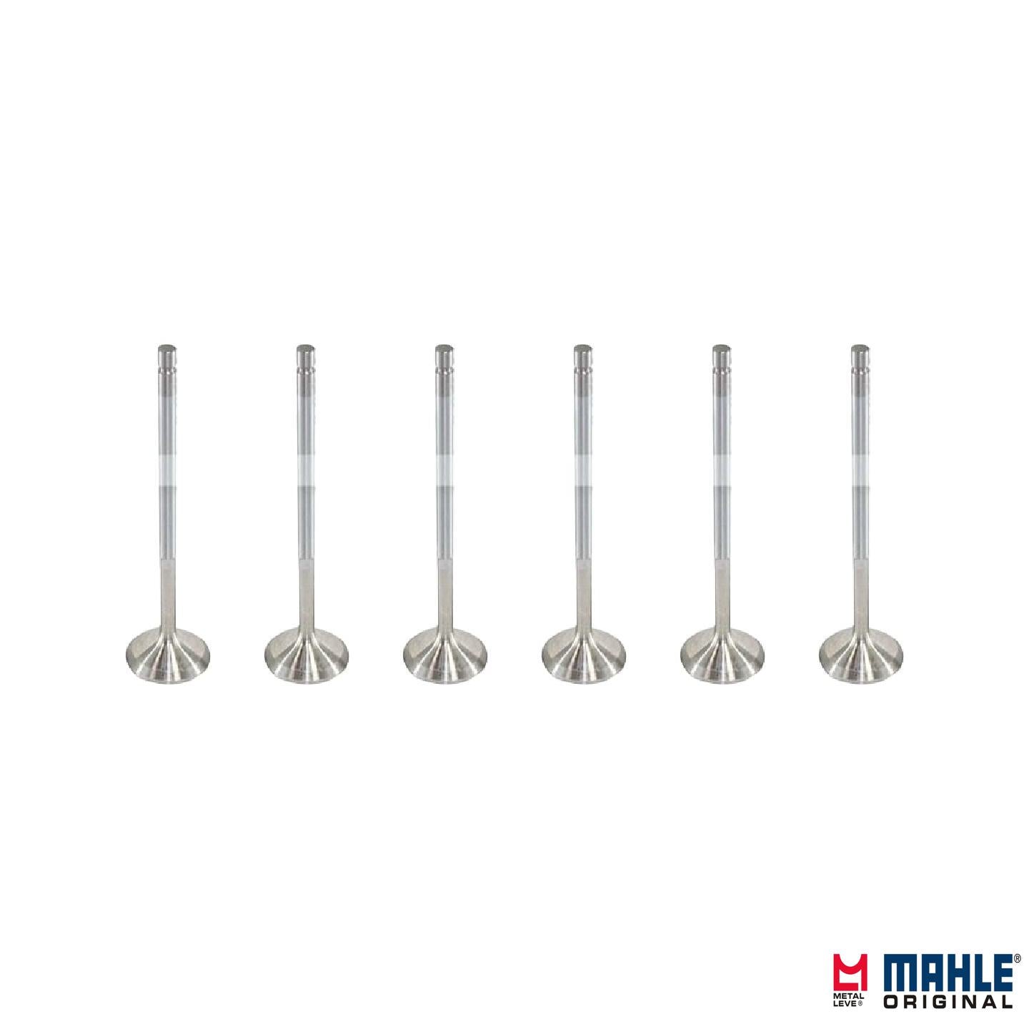 Jogo com 6 Válvulas de Escape - Mahle Metal Leve - VE0480245 STD - (1)
