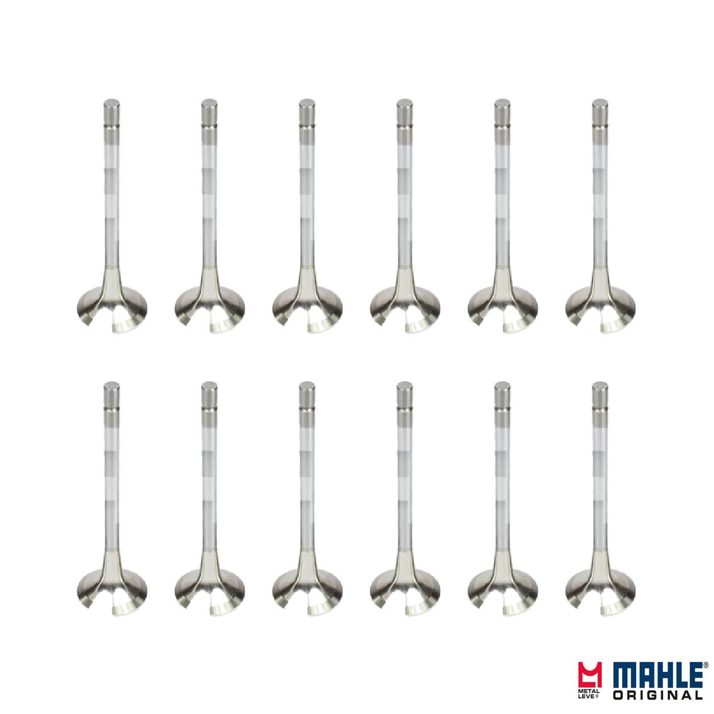 Jogo com 12 Válvulas de Escape - Mahle Metal Leve - VE0481437 STD - (1)