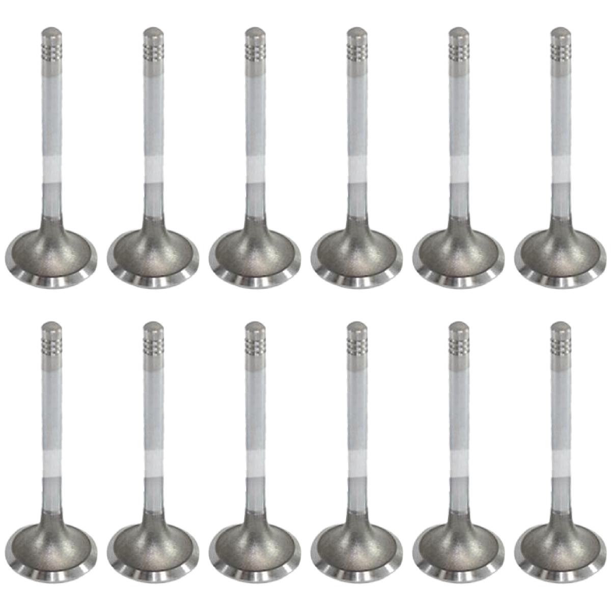Jogo com 12 Válvulas de Escape - Mahle Metal Leve - VE0210443 STD - (1)