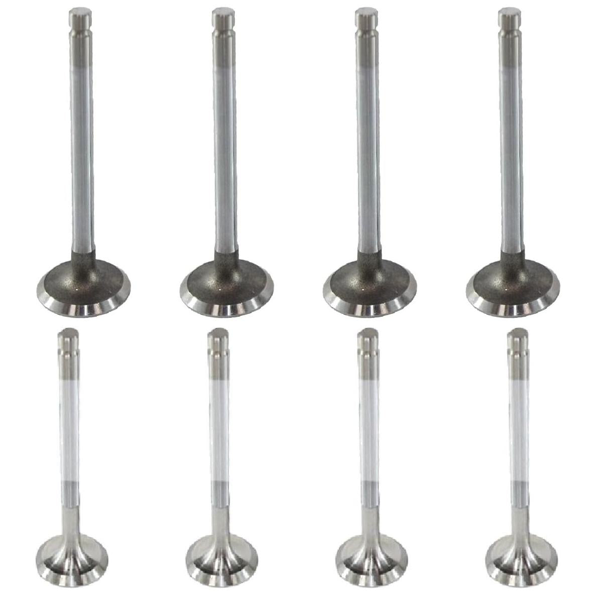 Kit com 4 Válvulas de Admissão e 4 Válvulas de Escape - Mahle Metal Leve - VA0250002 STD / VE0250019 STD - (1)
